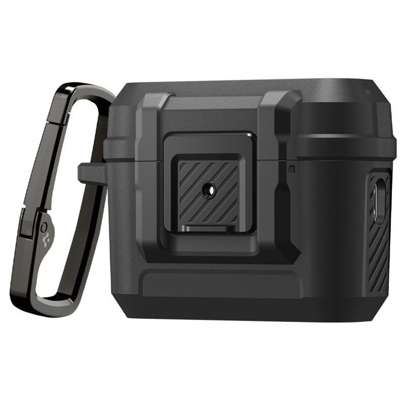 Spigen Lock Fit - matte black - AirPods Pro 3 Mobil Tilbehør ACS09825