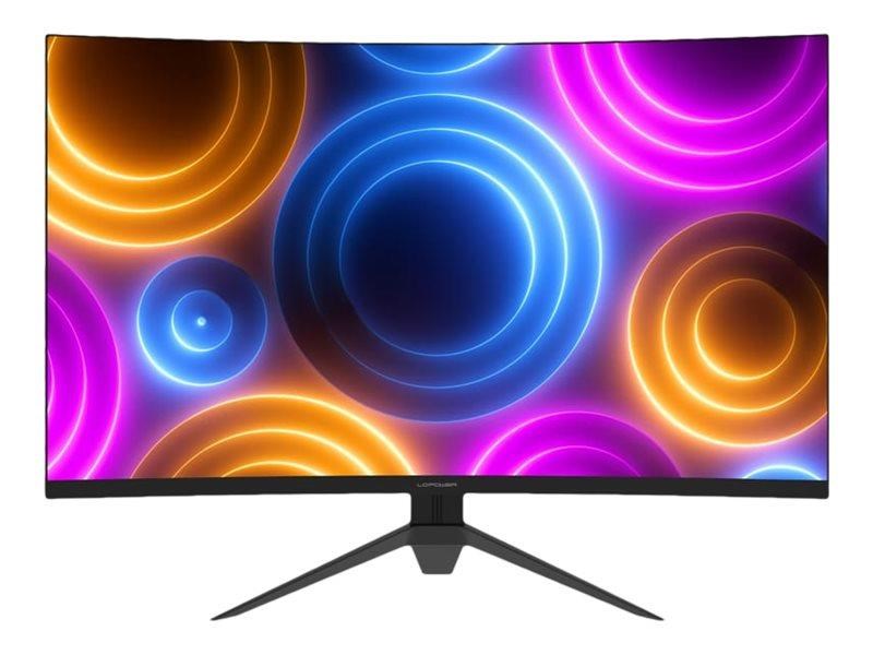 27" LC Power LC-M27QC - LCD monitor - curved - QHD - HDR Computerskærm Black