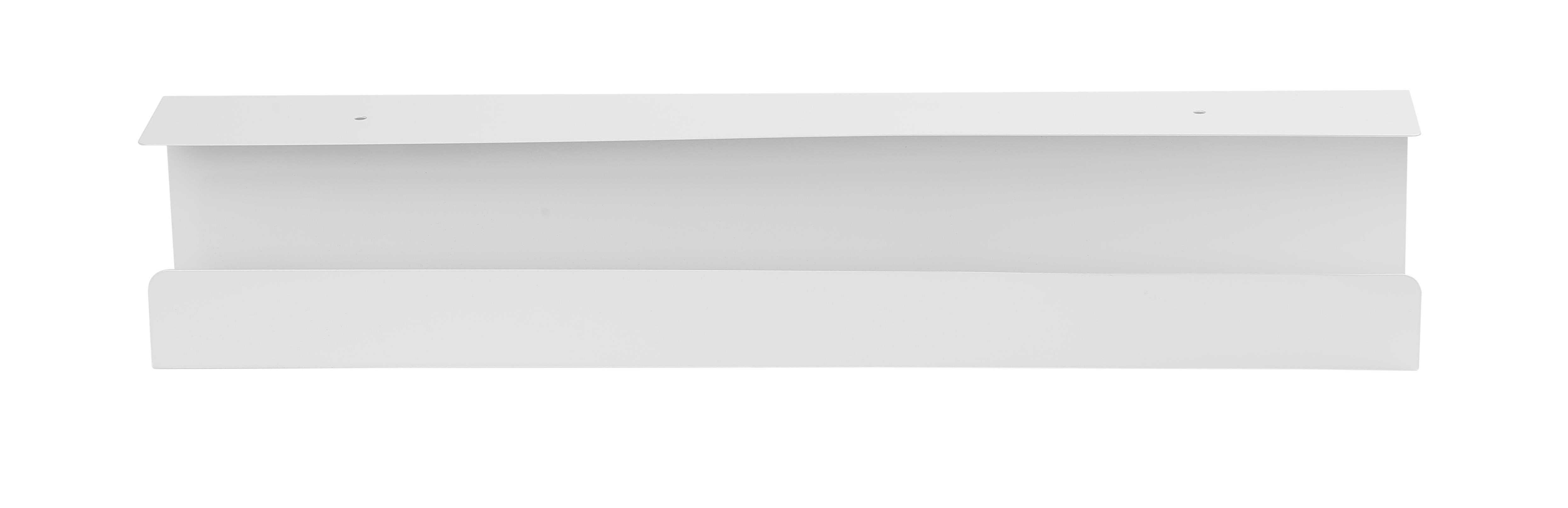 Cablio Under-Desk Cable Tray - White - 60 cm Kabel Organisering Hvid CAB-001W