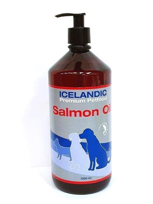 Icelandpet icelandpet lakseolie 1.000 ml. Hundeudstyr 5690875364564