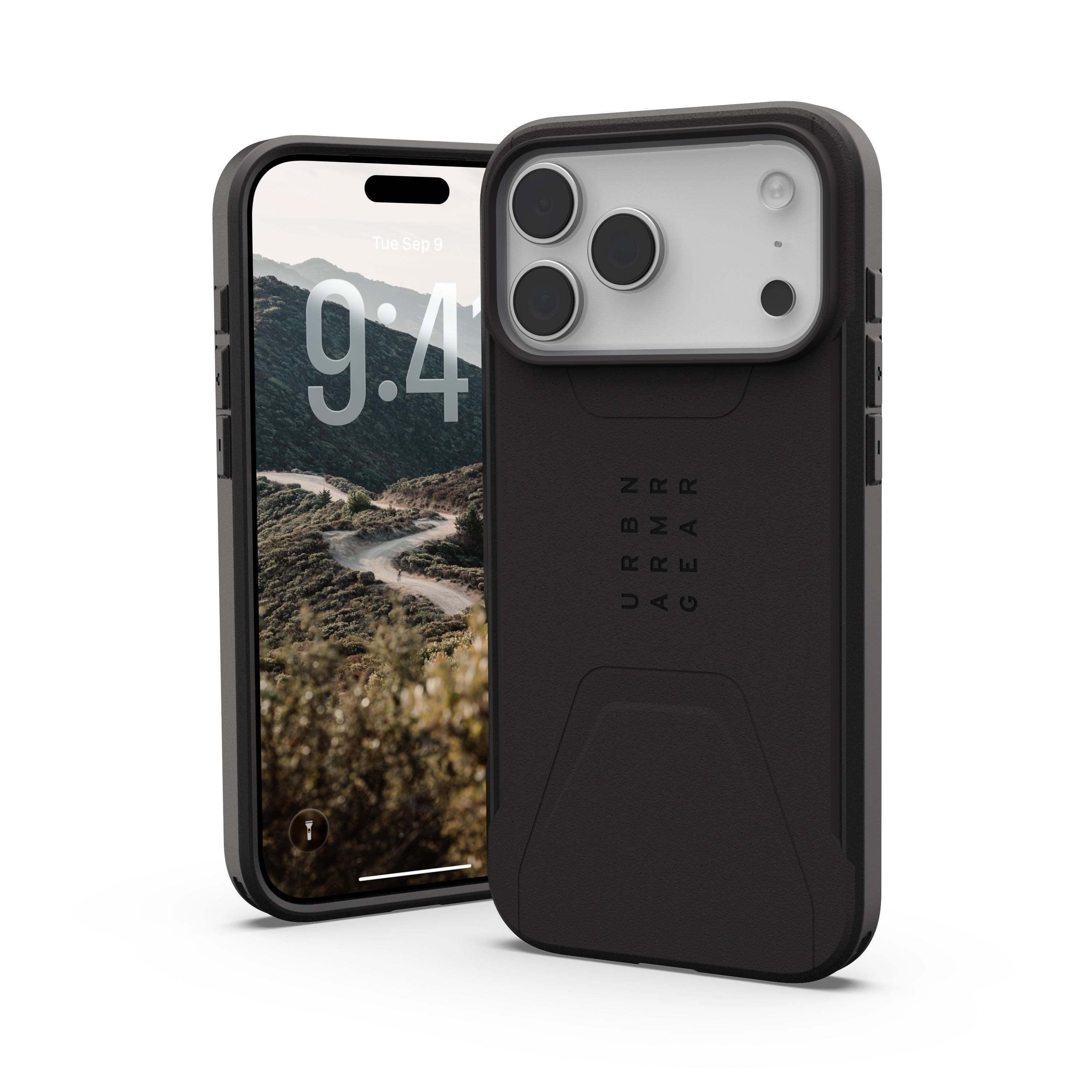 UAG Civilian Magsafe - Black - iPhone 17 Pro Max Mobilcover 114546114040