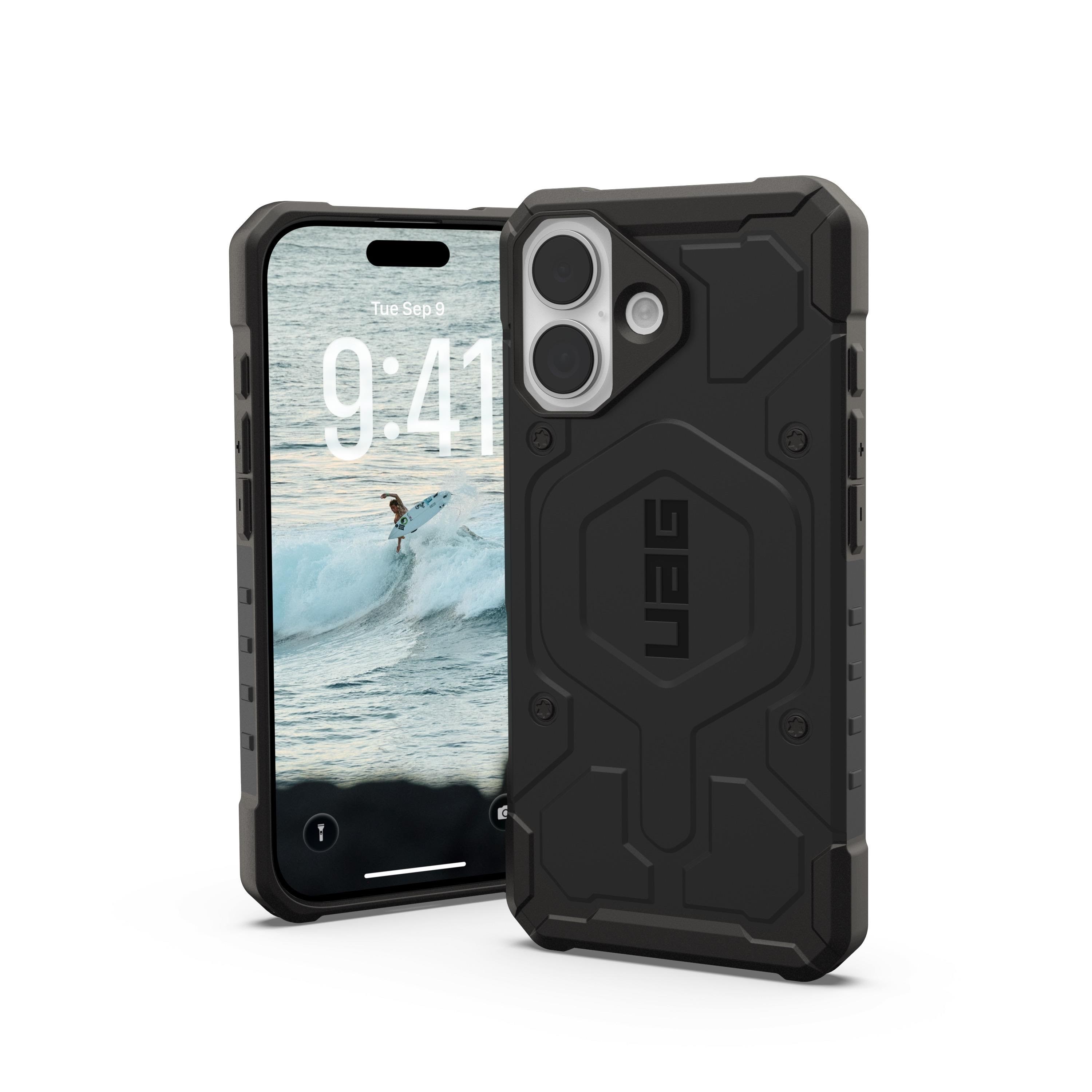 UAG Pathfinder Magsafe - Black - iPhone 17 Mobilcover 114550114040