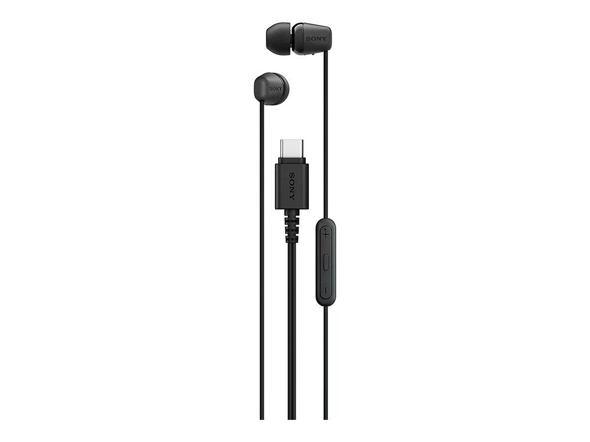 Sony IER-EX15C - USB-C - Black Hovedtelefoner Og Headset IEREX15CB.CE7