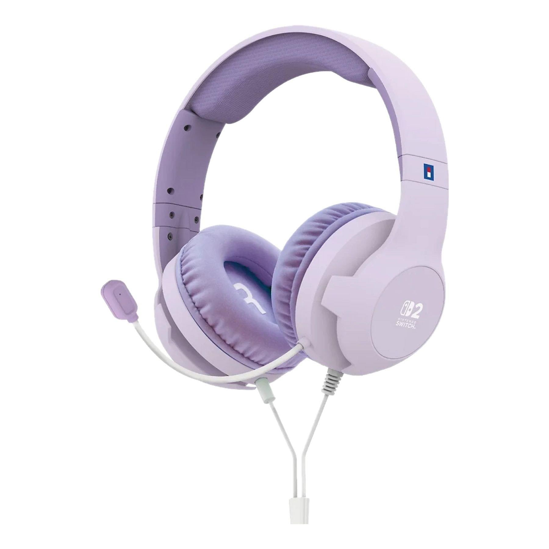 HORI Gaming Headset - Lavender - Wired - Nintendo Switch 2