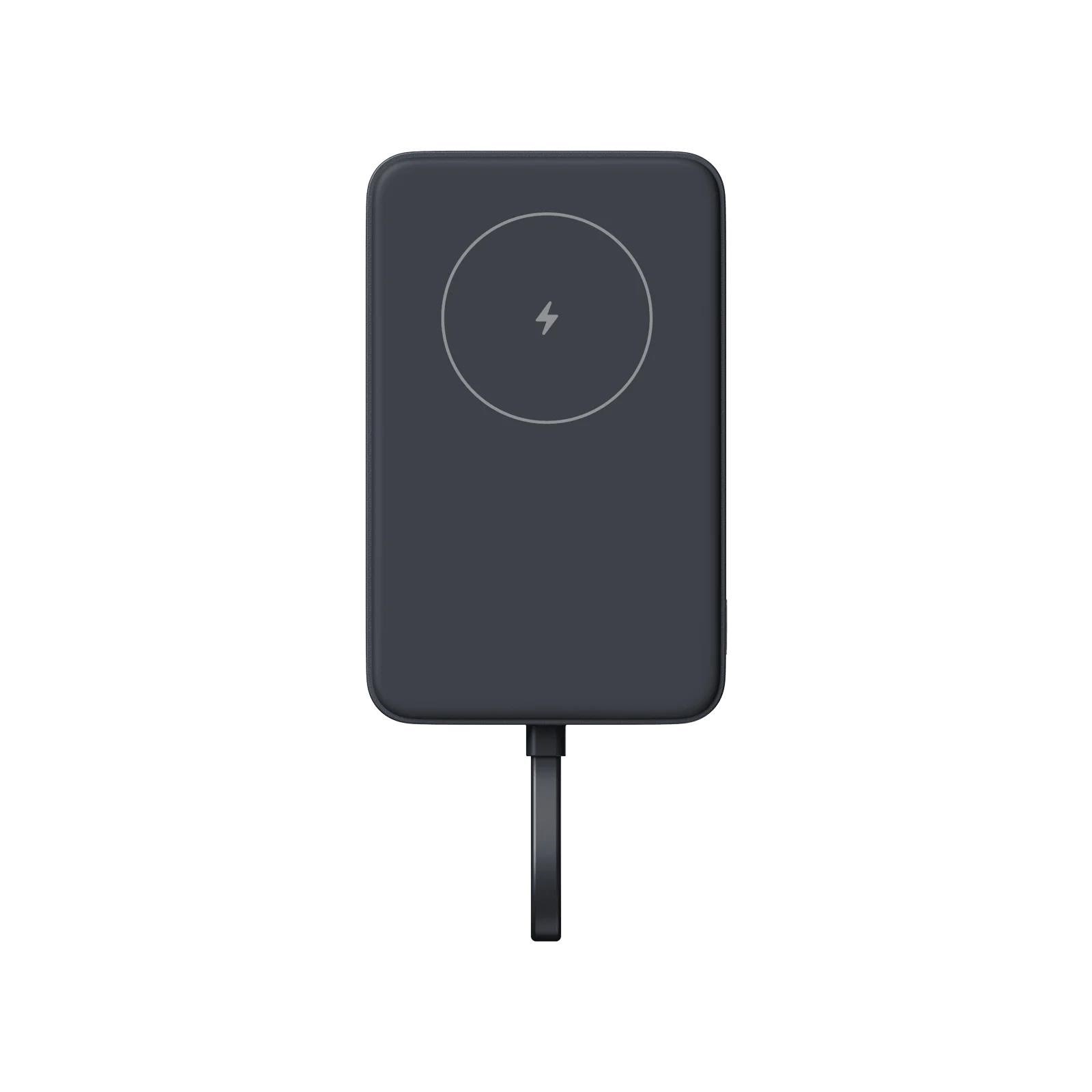 Xiaomi 33W Magnetic Power Bank 10000mAh - Grey (Integrated Cable) Mobil Oplader BHR9823GL