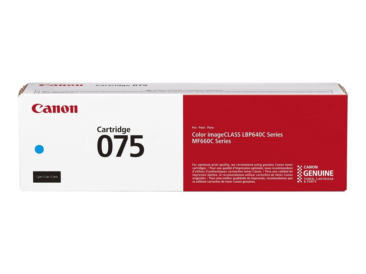Canon CRG 075 / 6364C002 Cyan Printerpatron Og Toner