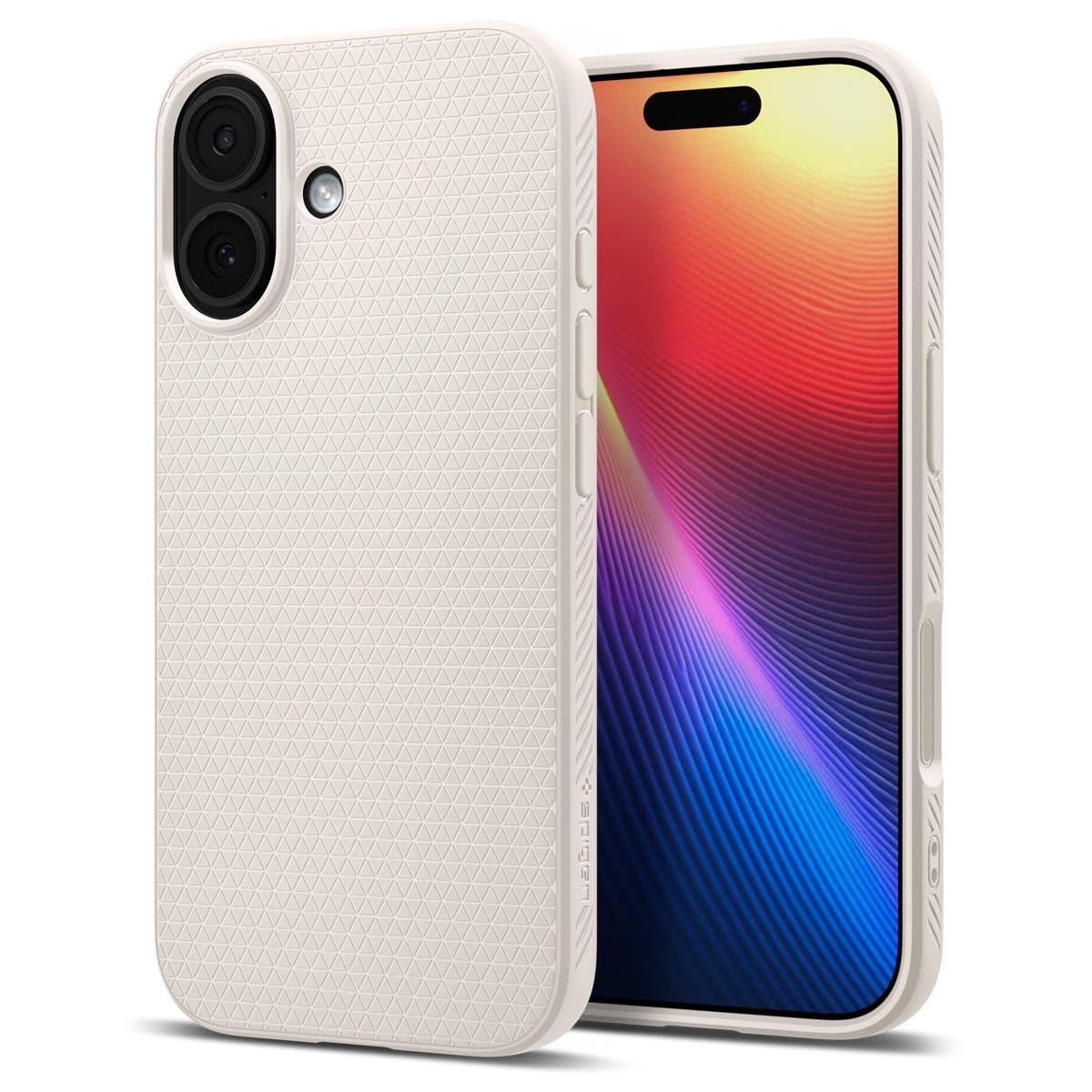 Spigen Liquid Air - natural titanium - iPhone 17 Mobilcover ACS10372