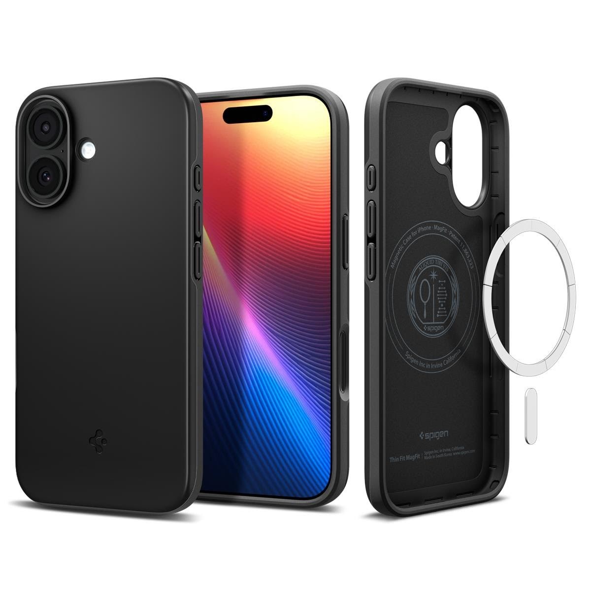 Spigen Thin Fit MagSafe - black - iPhone 17 Mobilcover ACS10373