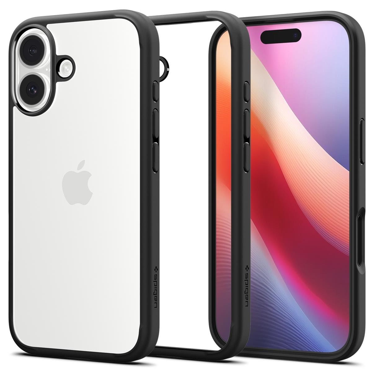 Spigen Ultra Hybrid - matte black - iPhone 17 Mobilcover ACS10377