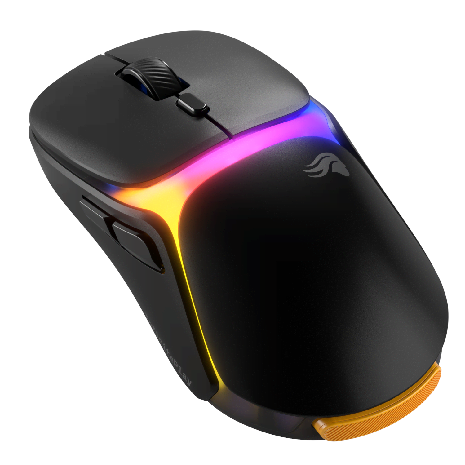 Glorious Model O3 Wireless - Black - Gaming Mus - Optisk - 6 knapper - Sort
