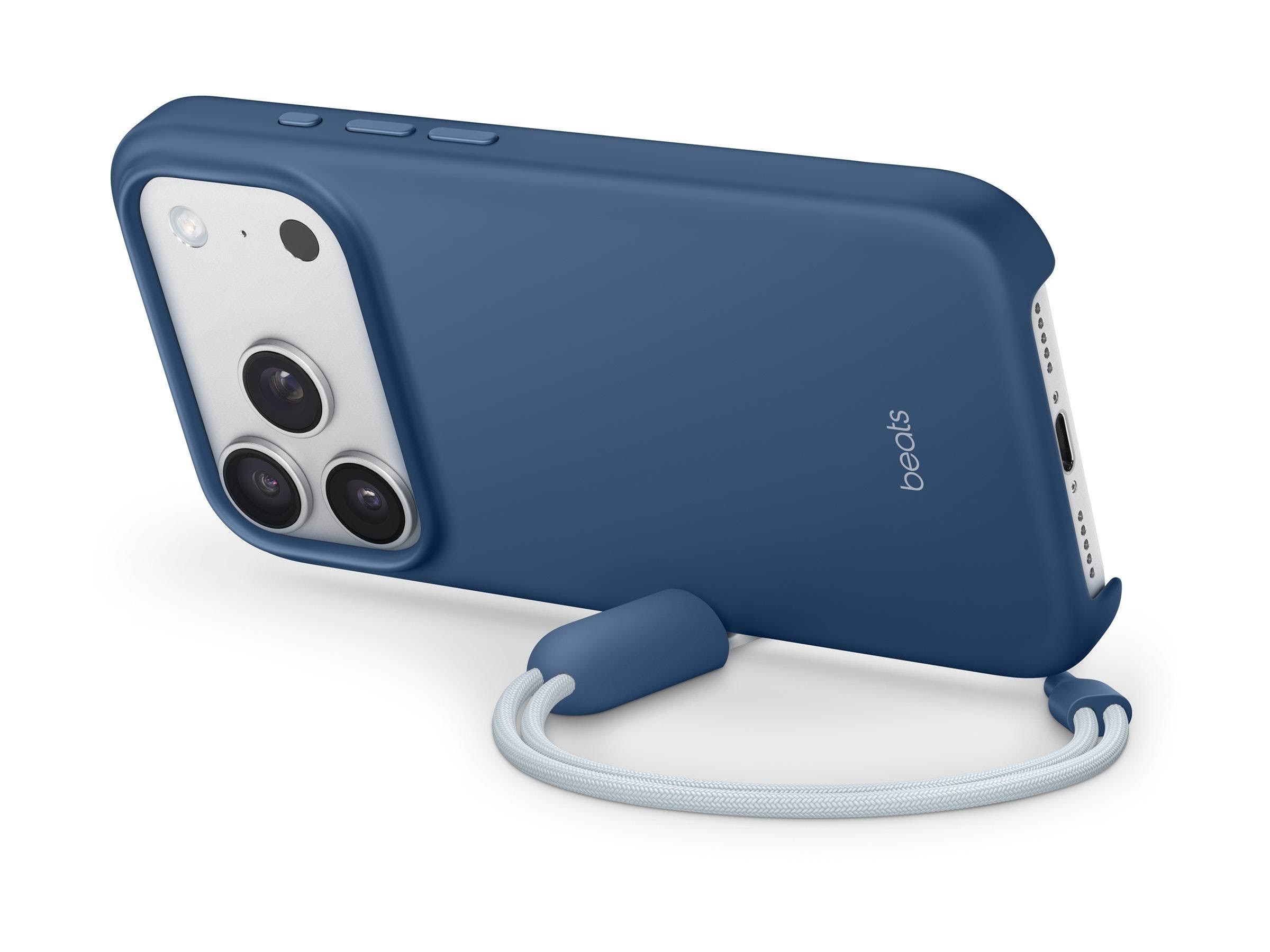 Apple Beats iPhone 17 Pro Kickstand Case with MagSafe and Camera Control - Bedrock Blue