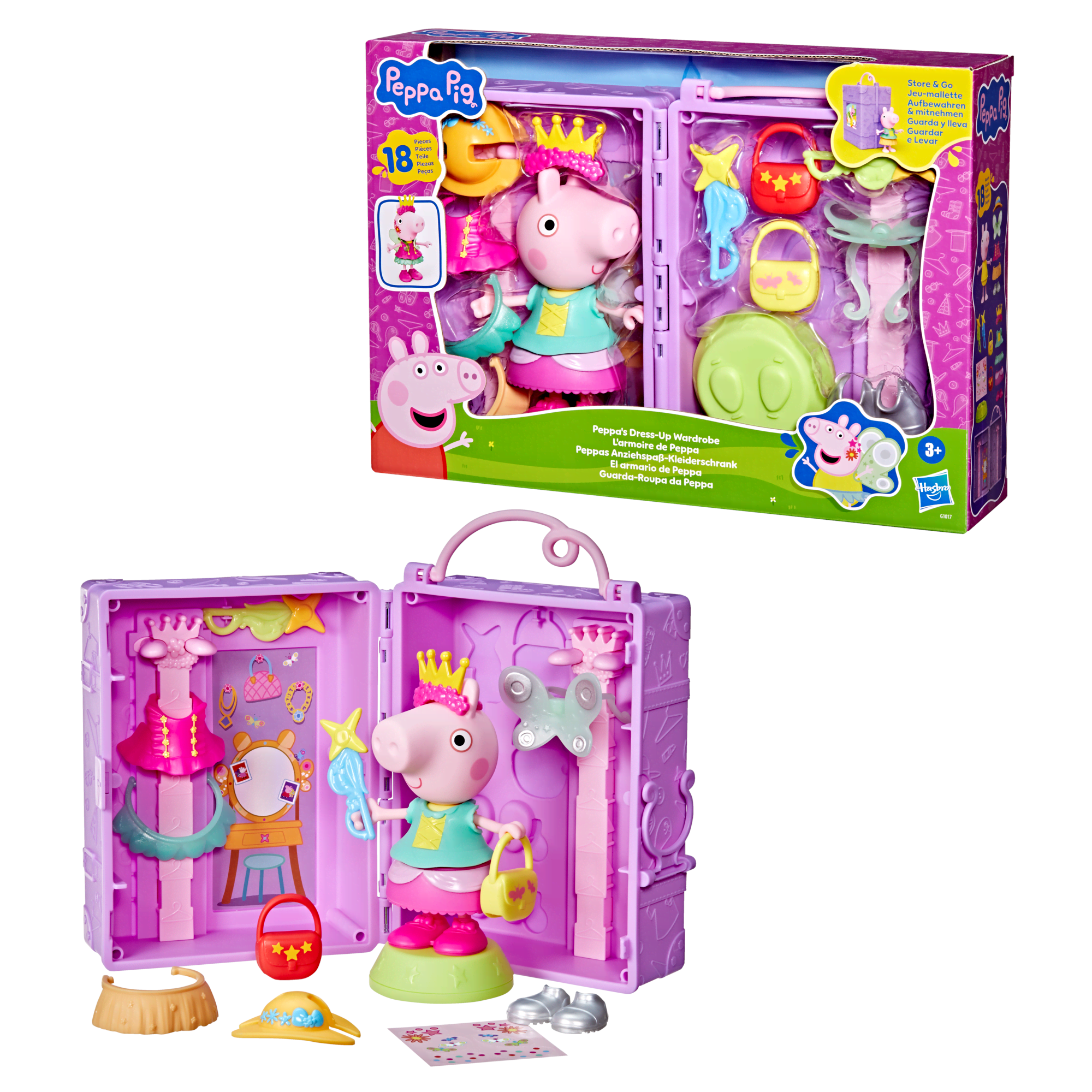 Peppa Pig Udklædningsgarderobe & Peppa 15 cm Figur G10175L00