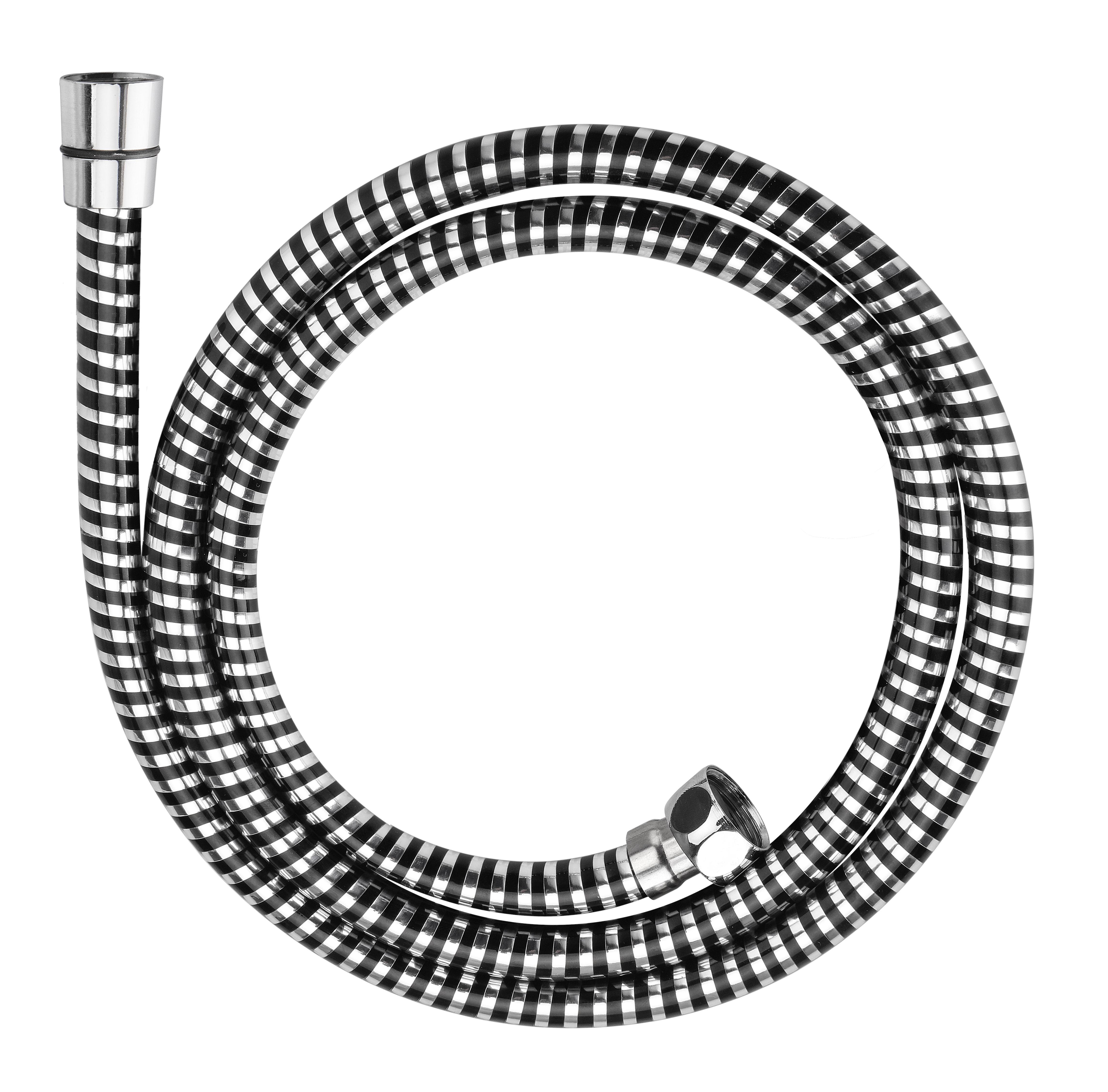 NORH Haldis bruseslange, 1,5 meter, PVC, krom Bruser 5709728870982