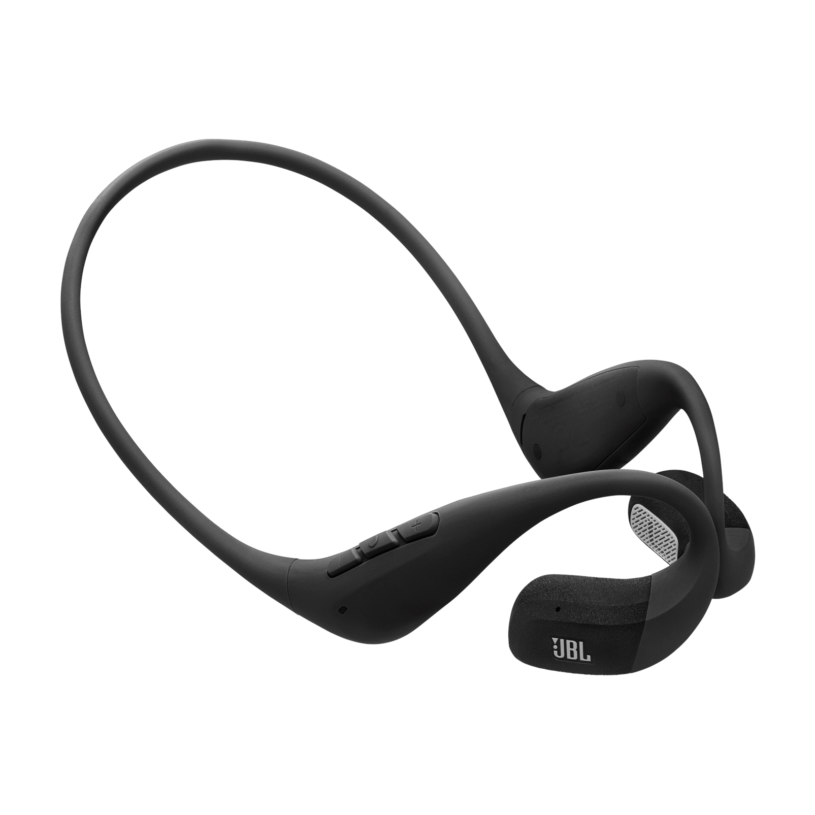 JBL Endurance Pace Wireless Open-Sound Headphones with Neckband Black and Grey
