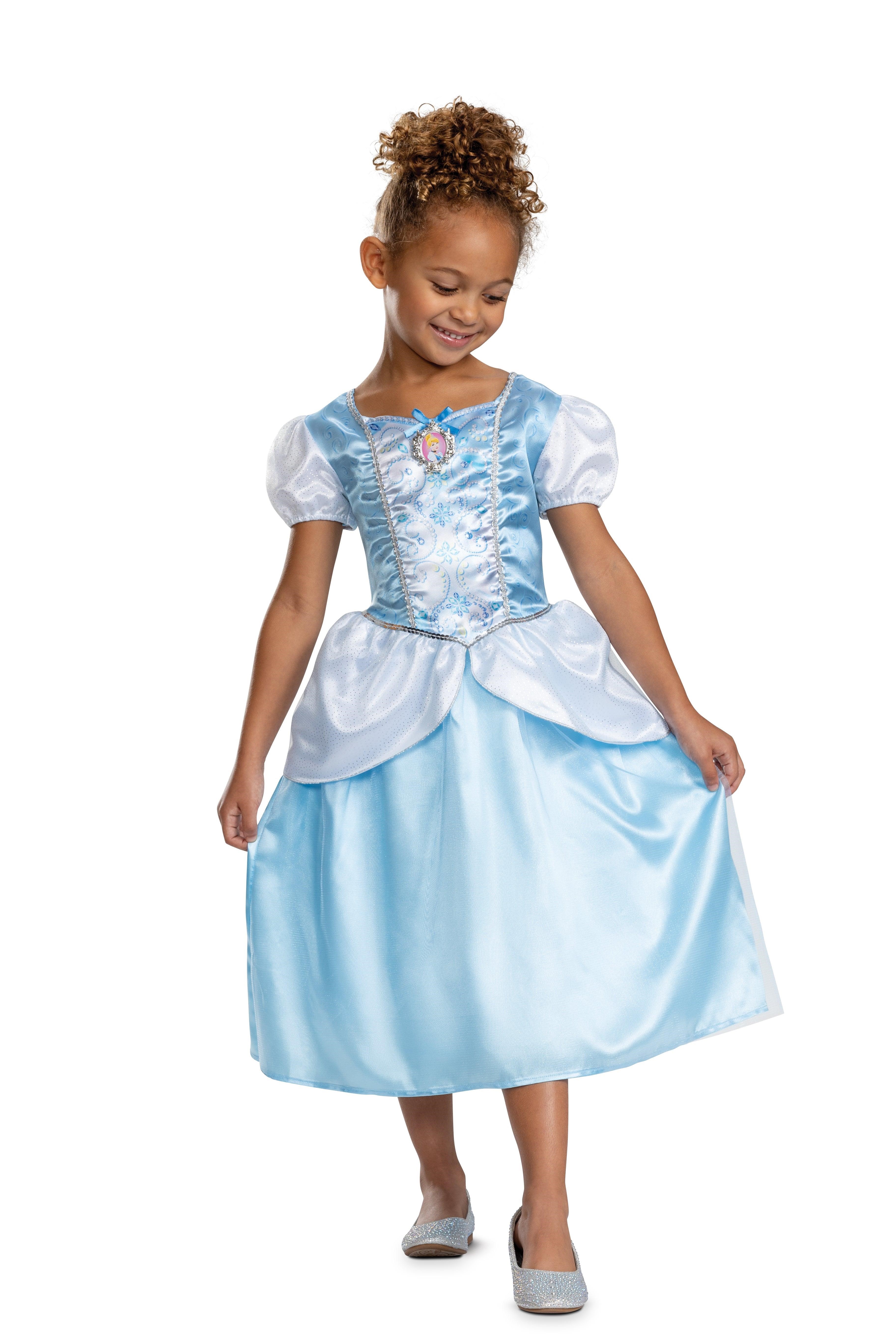 Jakks Cinderella Classic størrelse 5-6 Kostume 700106