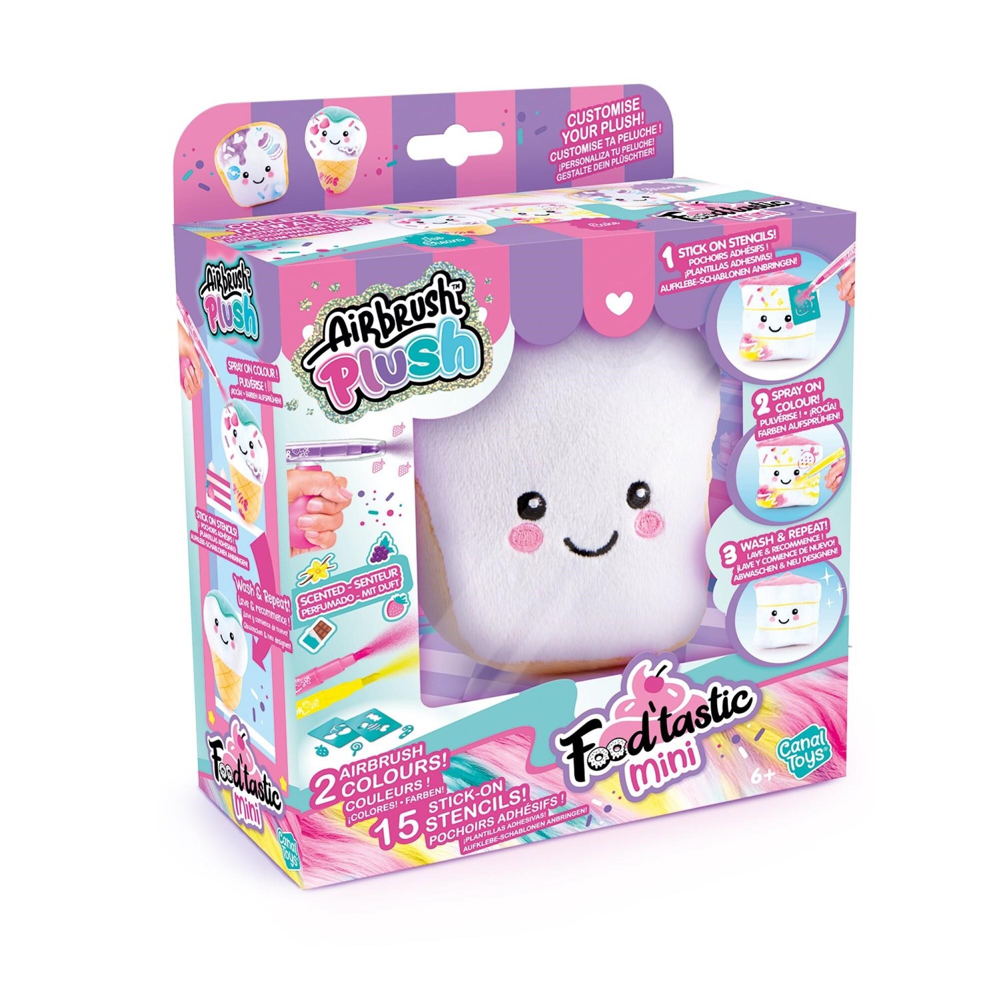 Airbrush Plush Food'tastic Mini Kreativt Legetøj 26071