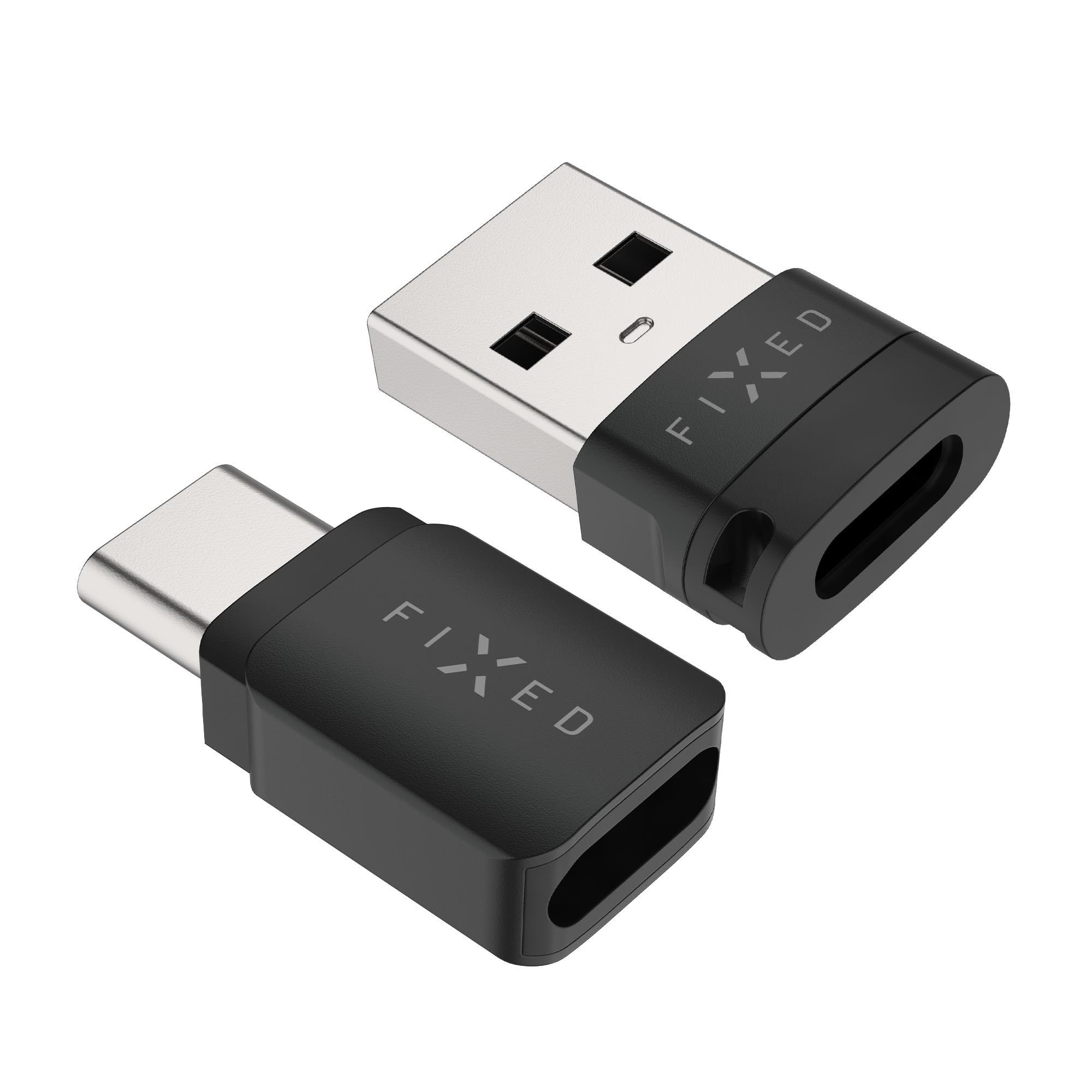 FIXED Data Blocker 2in1 USB-A & USB-C 240W for safe charging Black Kabel FIXA-BLC-BK