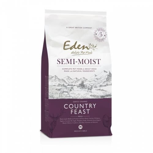 Eden - Country Feast Semi moist - Dry Dog Food - 10kg. Hundeudstyr ED022
