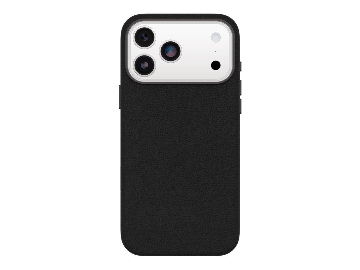 OtterBox Symmetry Cactus Leather Camera Control Apple iPhone 17 Pro Max Noir Ash - black Mobilcover 77-99061