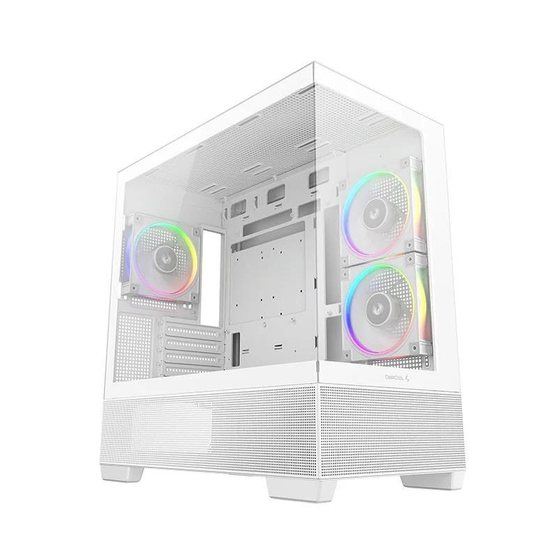 DeepCool CG380 3F - Kabinet - Minitower - Hvid Kabinet R-CG380-WHAGM3-G
