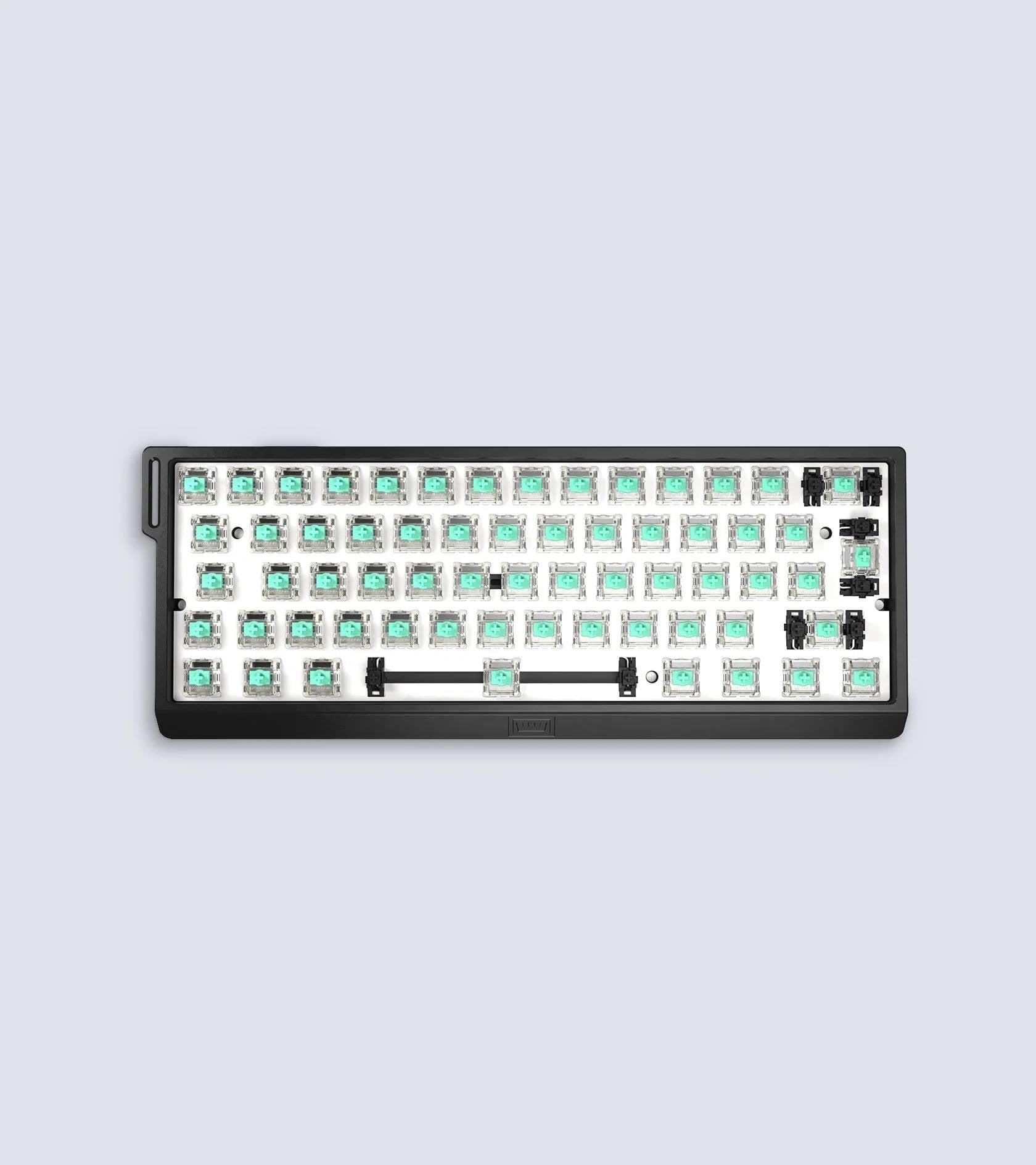 Wooting 60HE+ - ISO - No Keycaps - Linear60 (Rev1) - Gaming Tastatur - Uden Numpad - Universal - Sort Tastatur WK3-ISO-L60-102