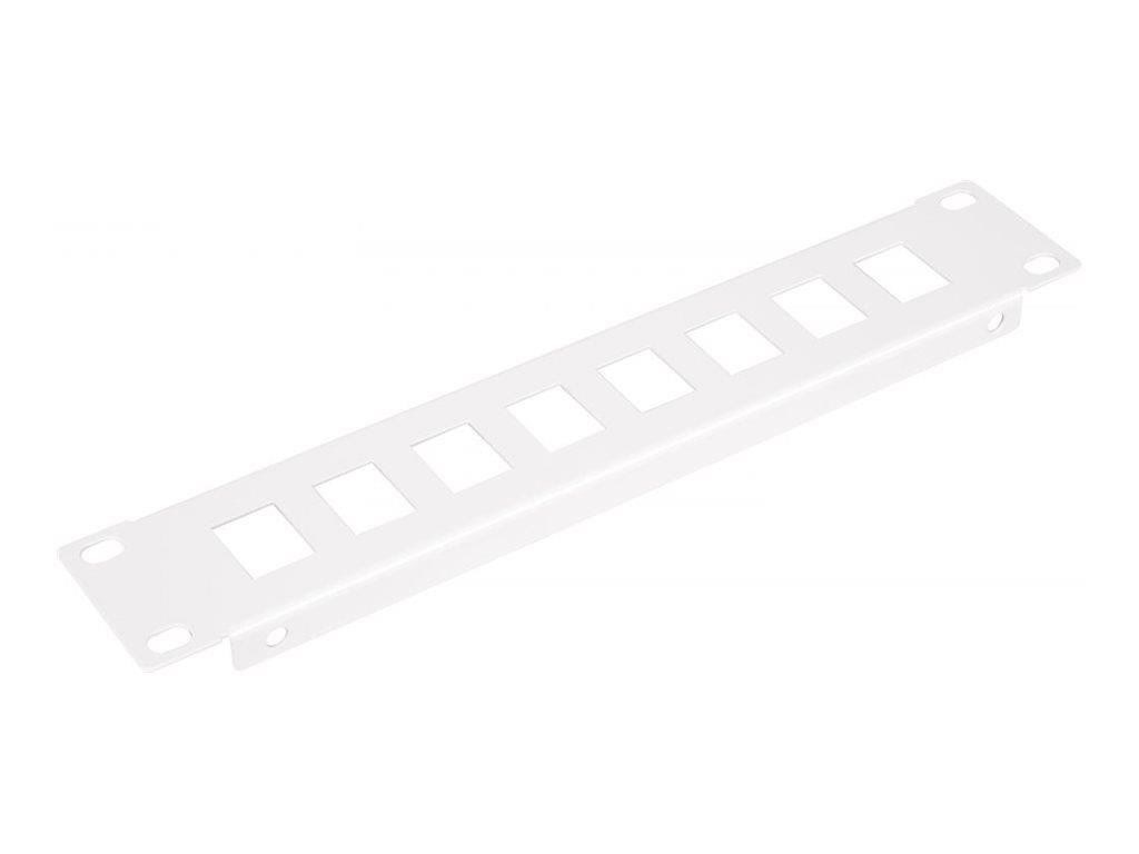 Equip patch panel (empty) - 1U - 10" Netværkstilbehør EZKP-10-G