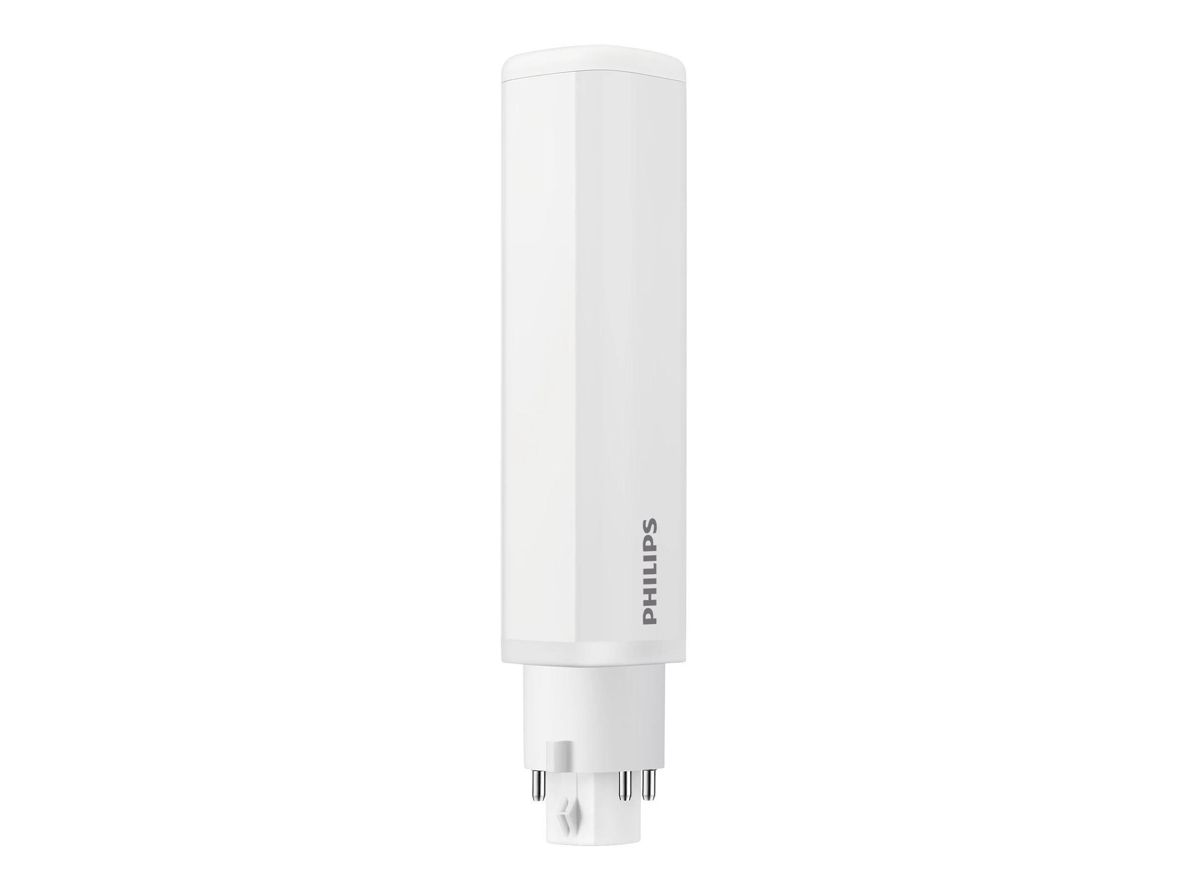 Philips LED pære CorePro LED PLC - LED light bulb - frosted finish - G24q-3 - 9.5 W - cool white light - 4000 K G24q-3 Lyskilde 929003758102