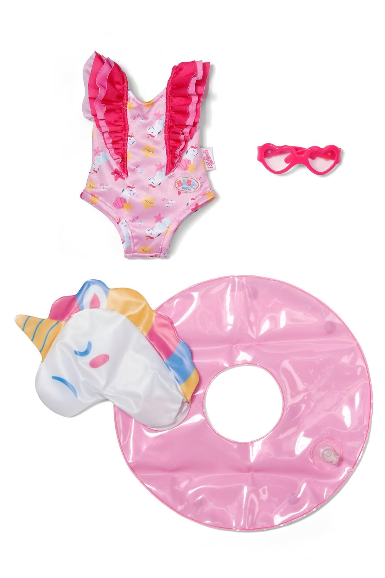 Baby Born Swim Set Unicorn 43cm Dukker Og Dukketilbehoer 839447