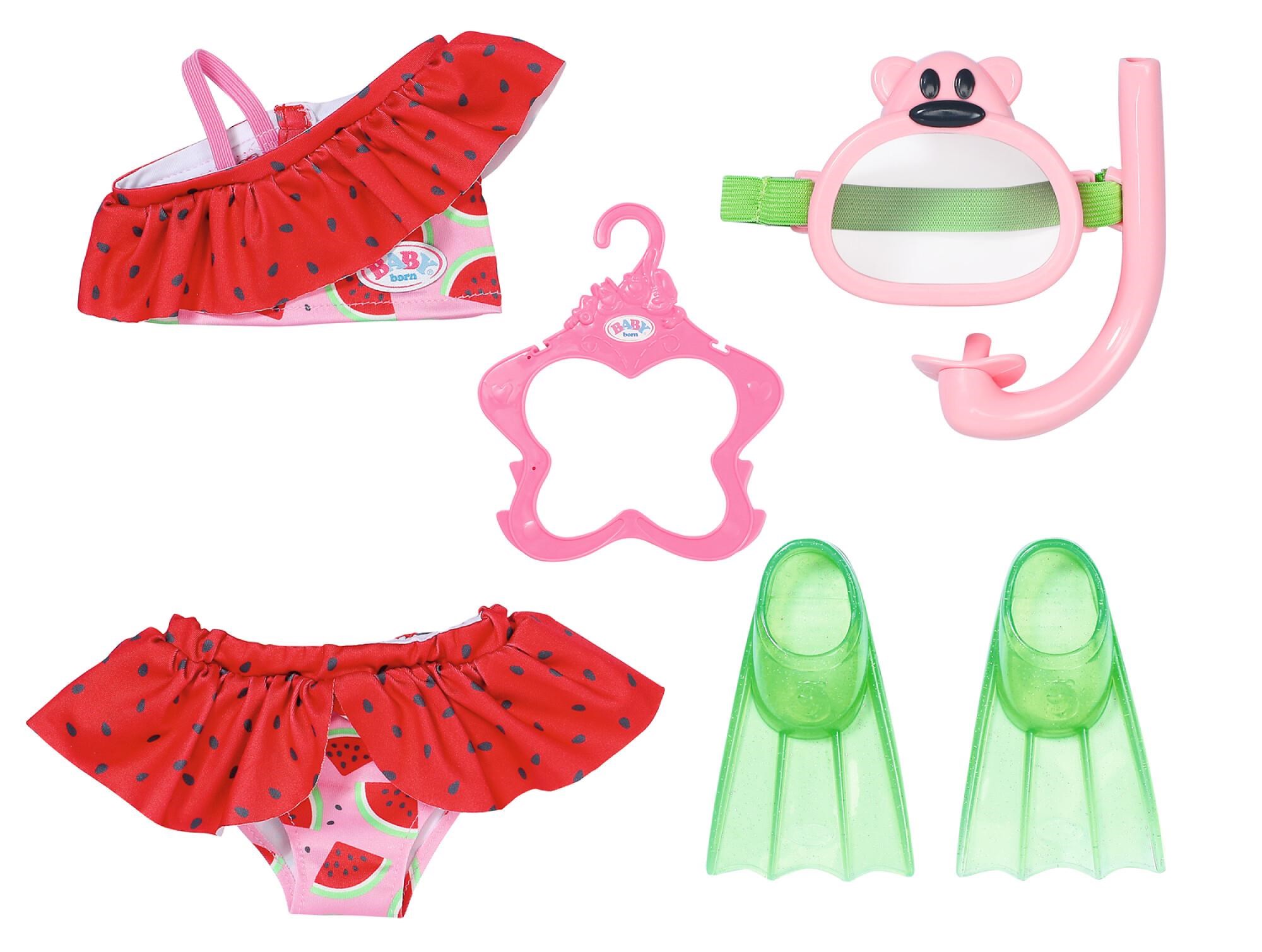 Baby Born Snorkeling Set 43cm Dukker Og Dukketilbehoer 840771