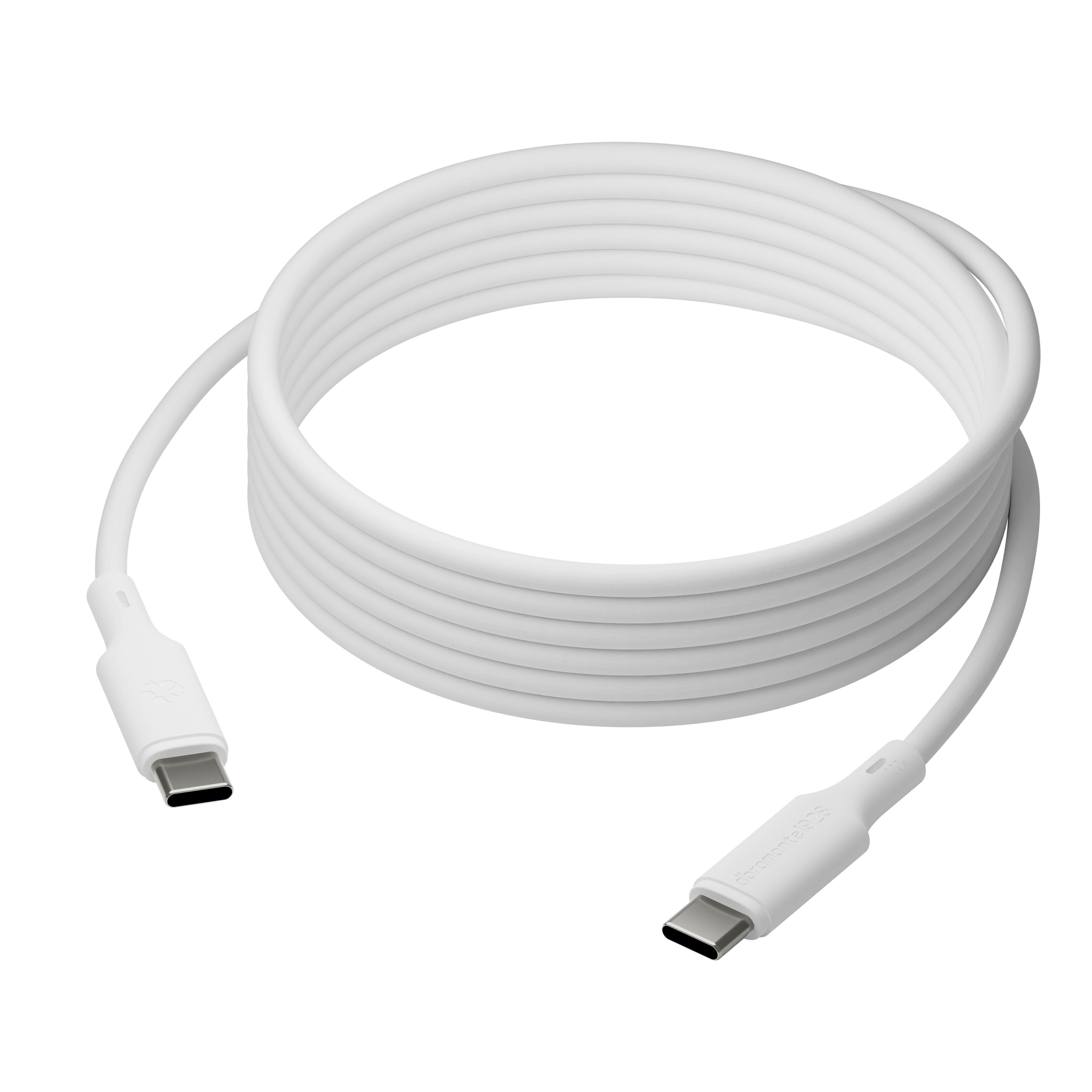 dbramante1928 Re-Charge IT USB-C (100W) - 3m Usb Kabel Hvid CB30CCWH7242