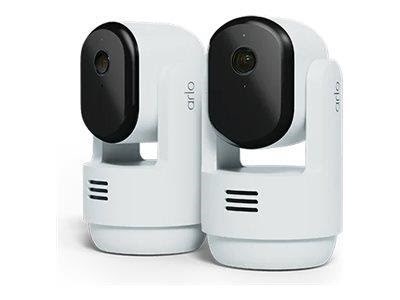 Arlo Essential 3 2K Pan-Tilt-Zoom indendørs kamera (2-kameraer) Smart Home VMC3273-100EUS
