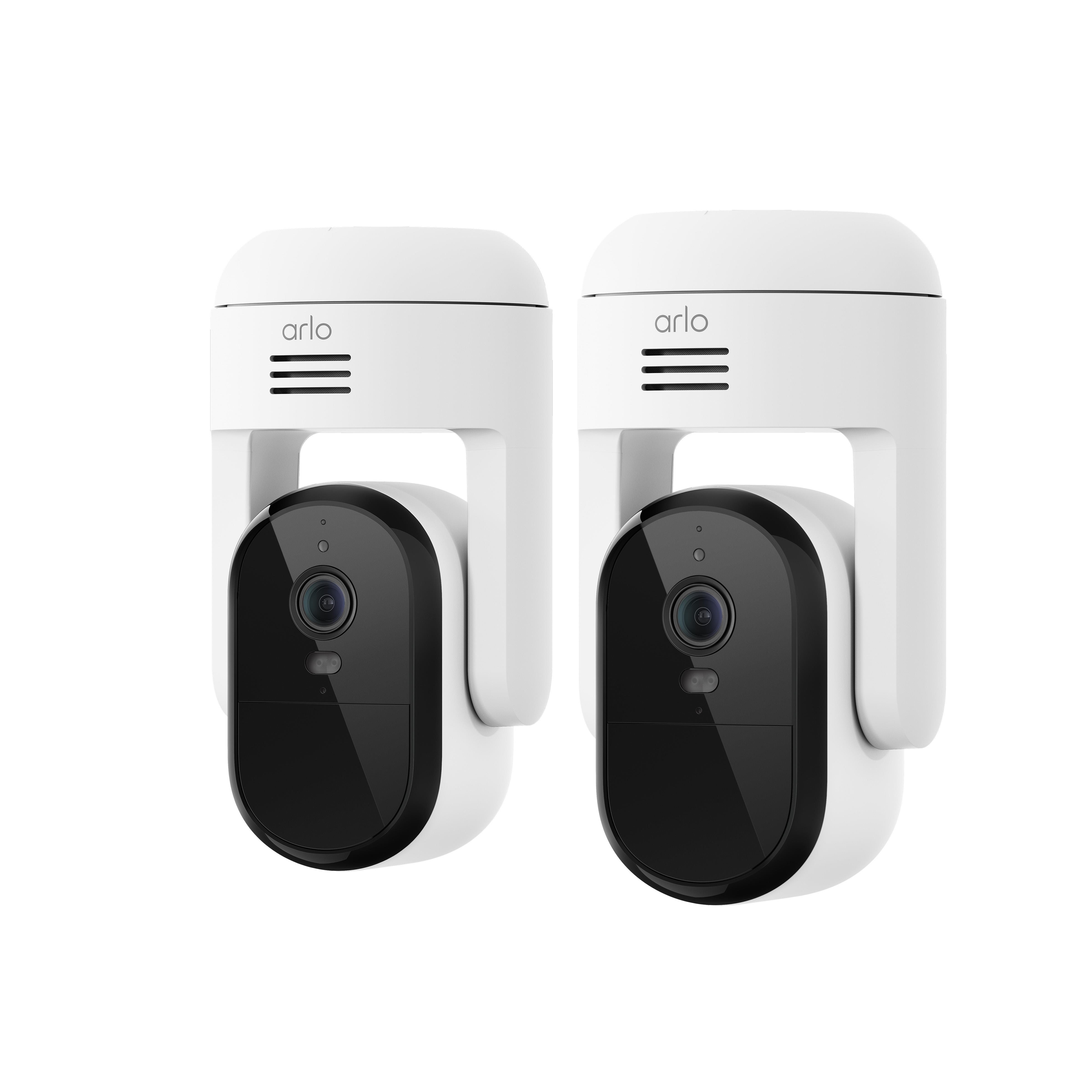 Arlo Essential 3 2K Pan-Tilt-Zoom-overvågningskamera (2-kamerær) Smart Home VMC3283-100PES