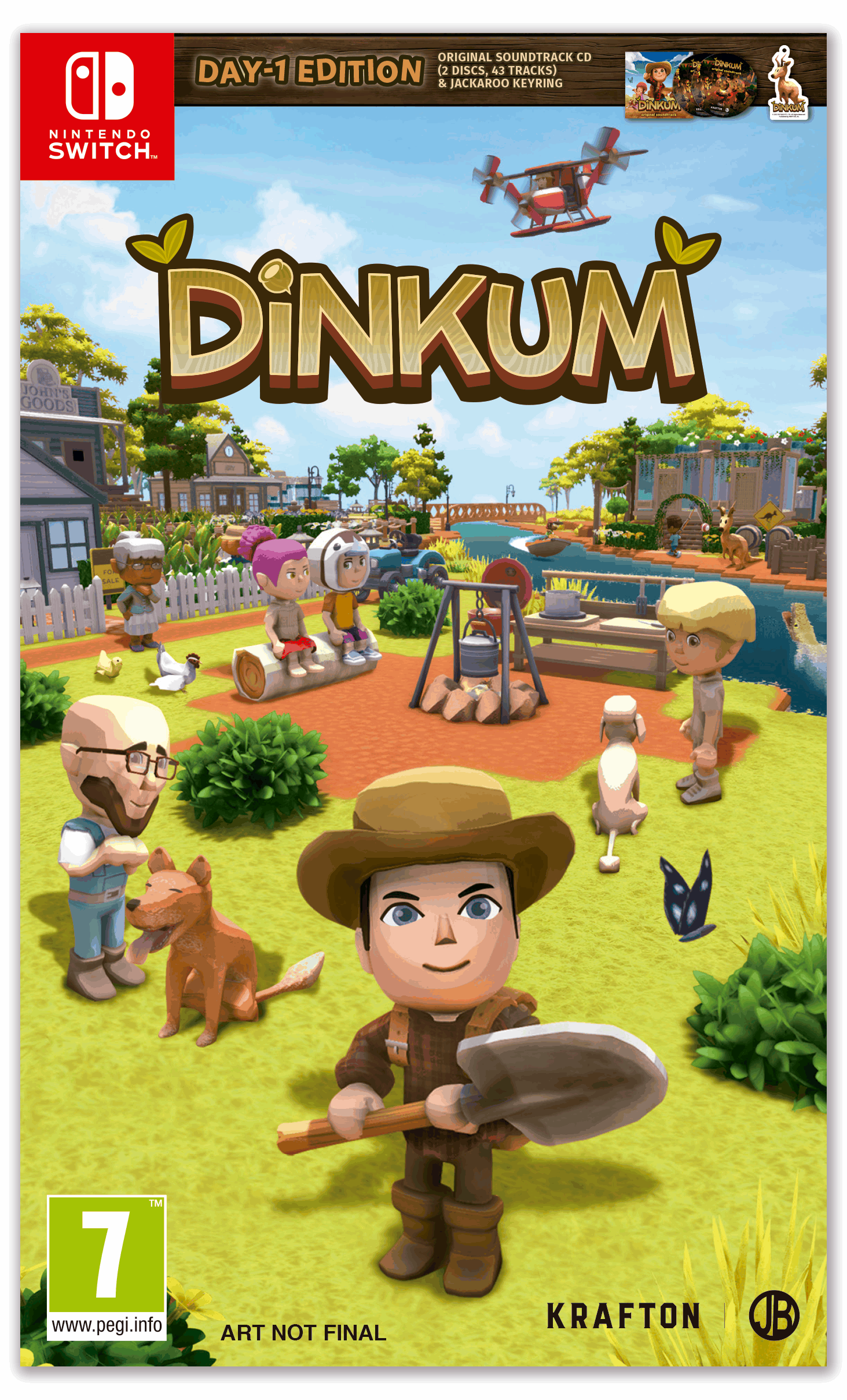 Dinkum (Day One Edition) - Nintendo Switch - Simulation Spil 5056635620637