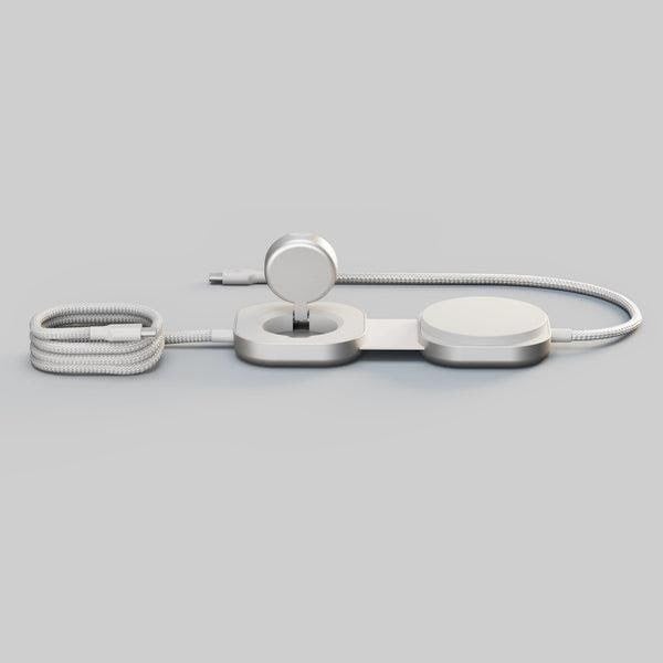 ZENS Charging Cable USB C-C Pro 3 - Magnetic Wireless Charger - White Mobil Oplader ZECC07W/00
