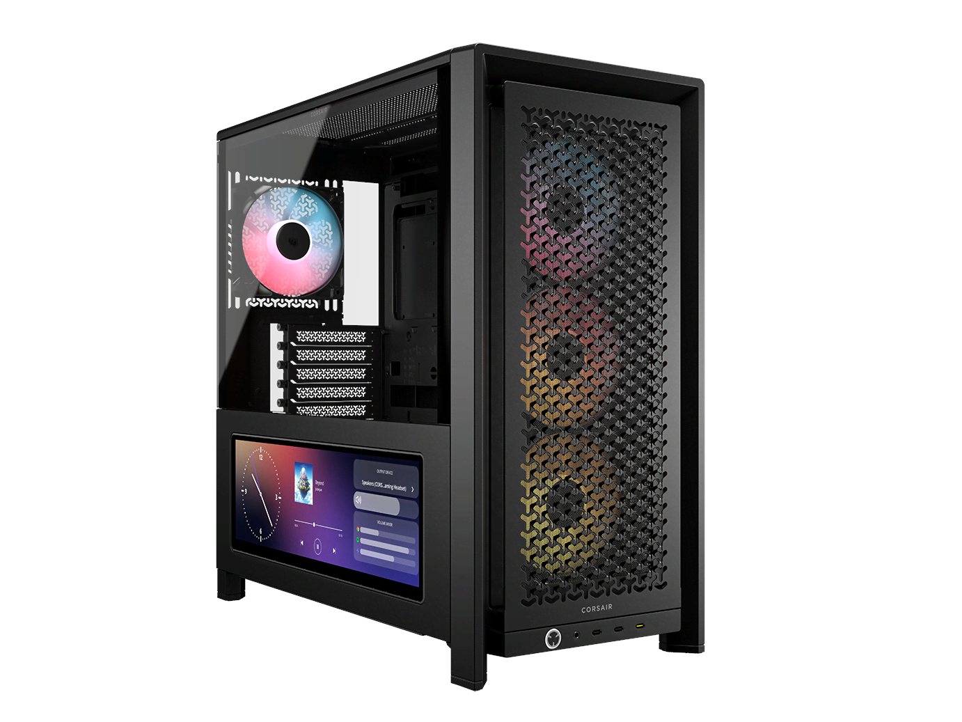 Corsair FRAME 4000D LCD RS ARGB - Kabinet - Miditower - Sort Kabinet CC-9011326-WW