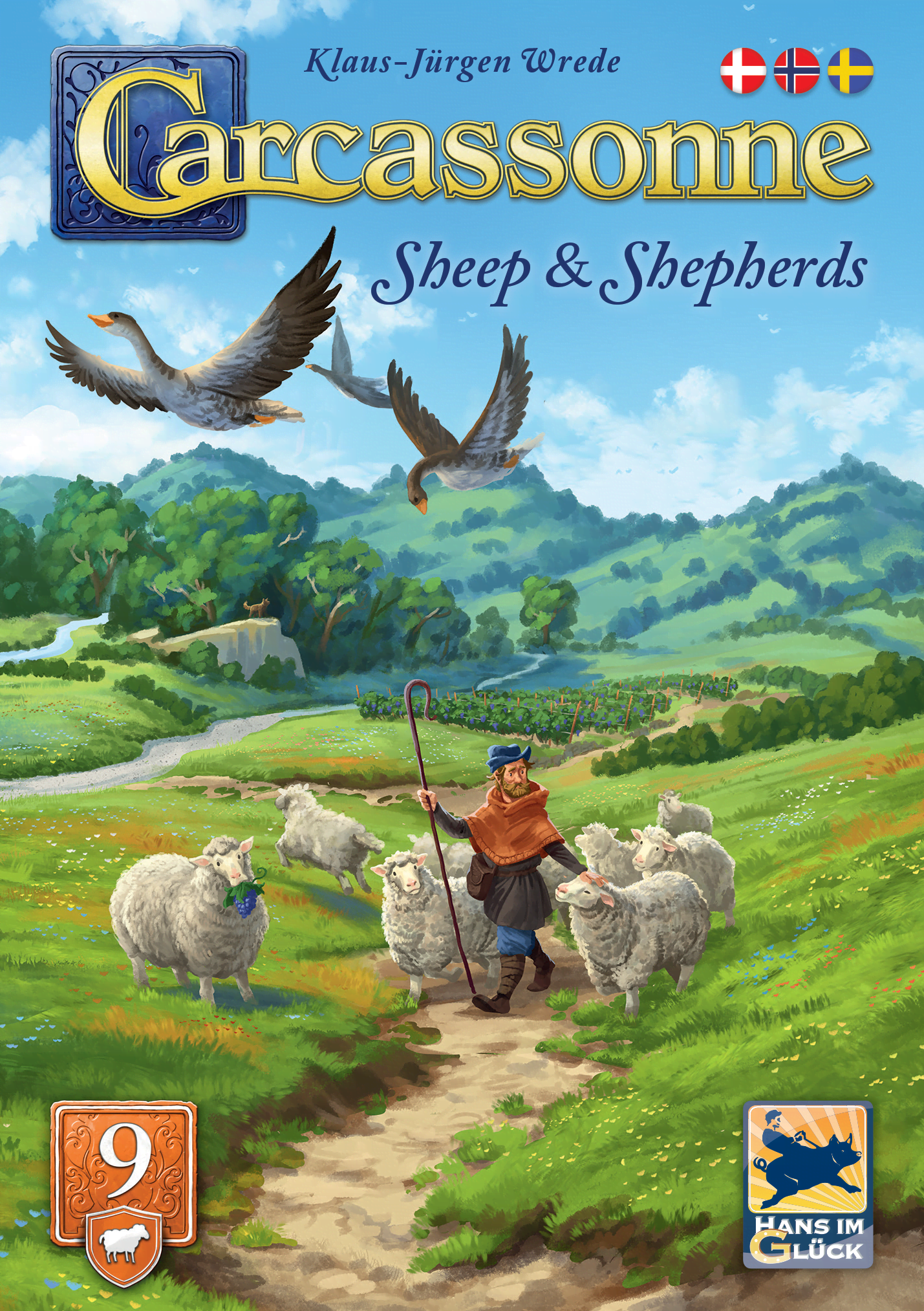 Carcassonne Sheep & Shepherds (Nordic)