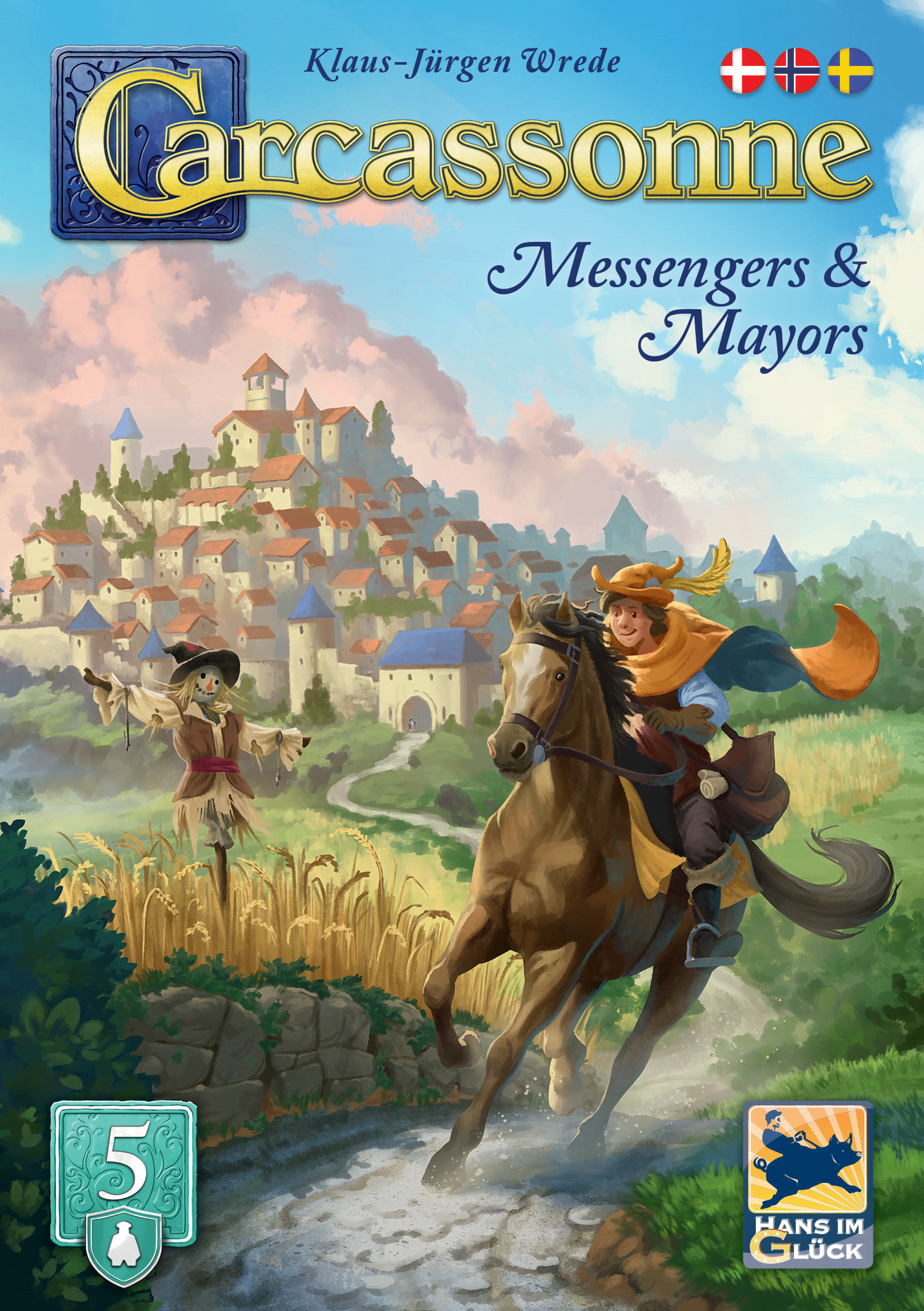 Carcassonne Messengers & Mayors (Nordic)