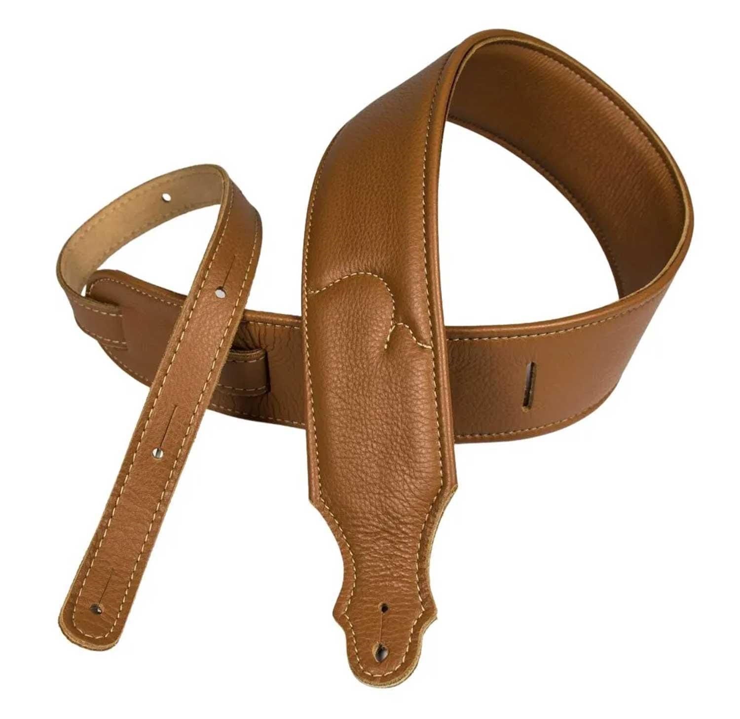 Franklin Guitar Strap - Glove Leather - Caramel Musikinstrument 200489