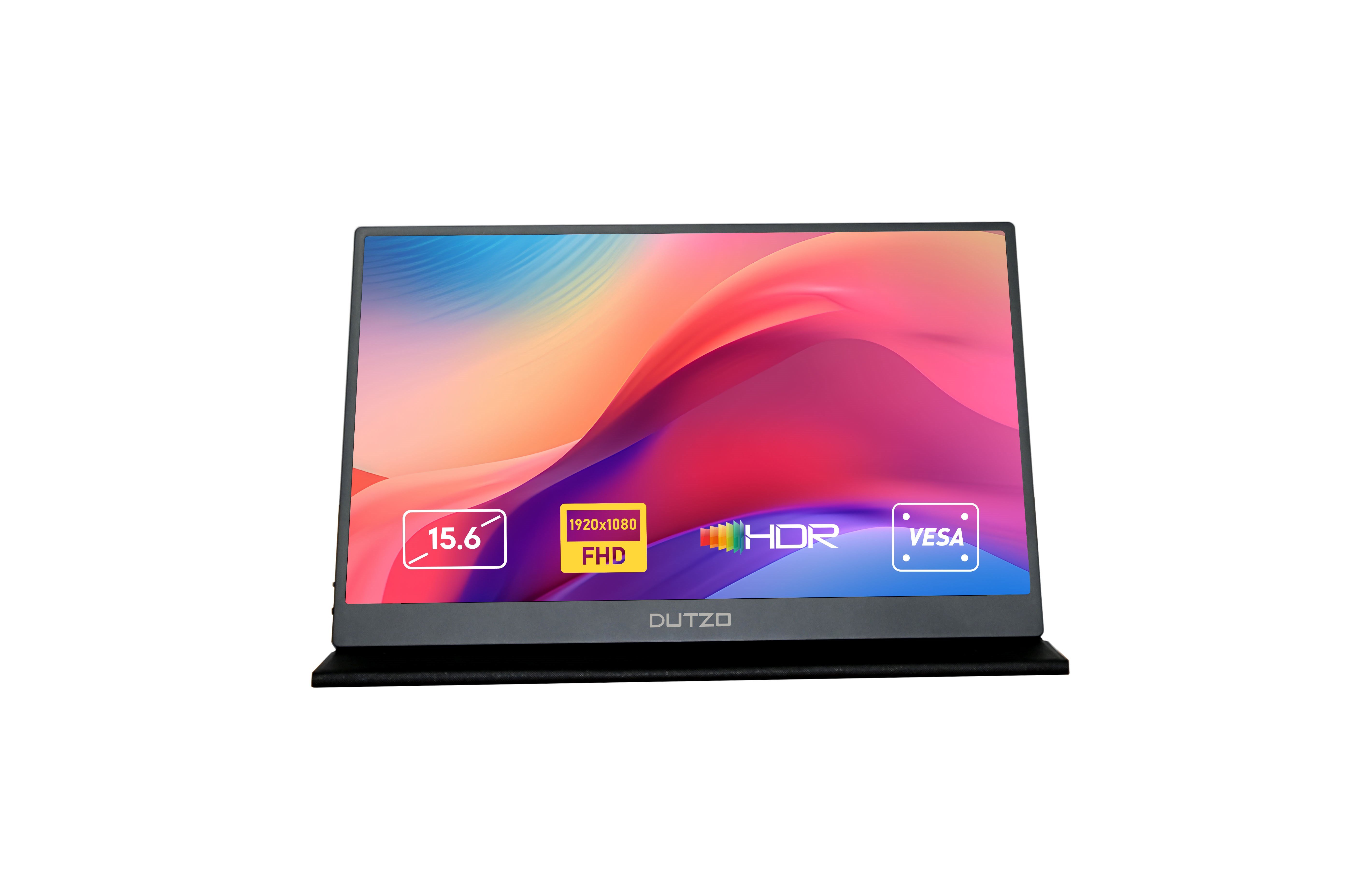 15.6" DUTZO C16-I60FC - 1920x1080 (FHD) - IPS Computerskærm Black