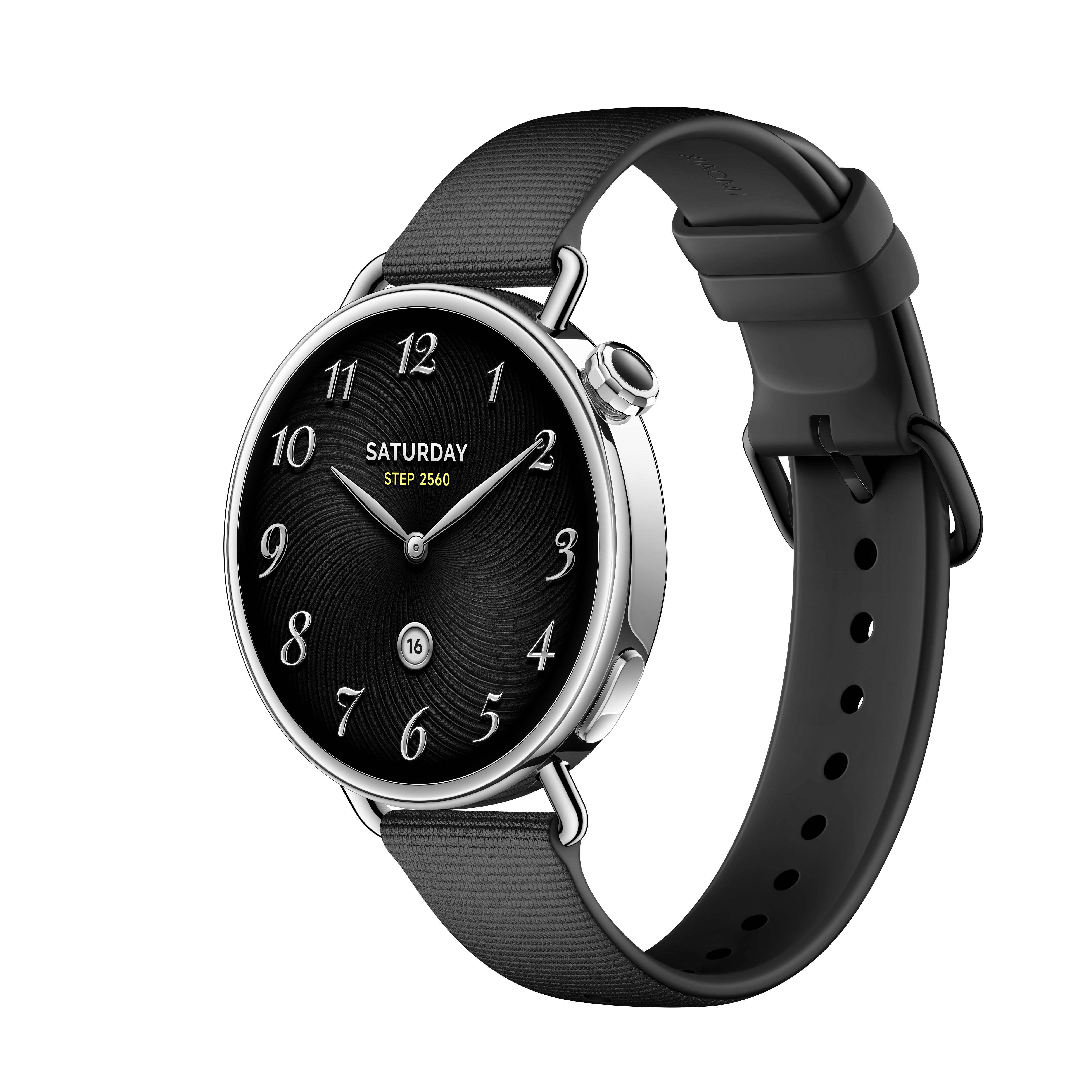 Xiaomi Watch S4 41mm - Fluororubber Strap - Black Smartwatch Sort BHR07VRGL