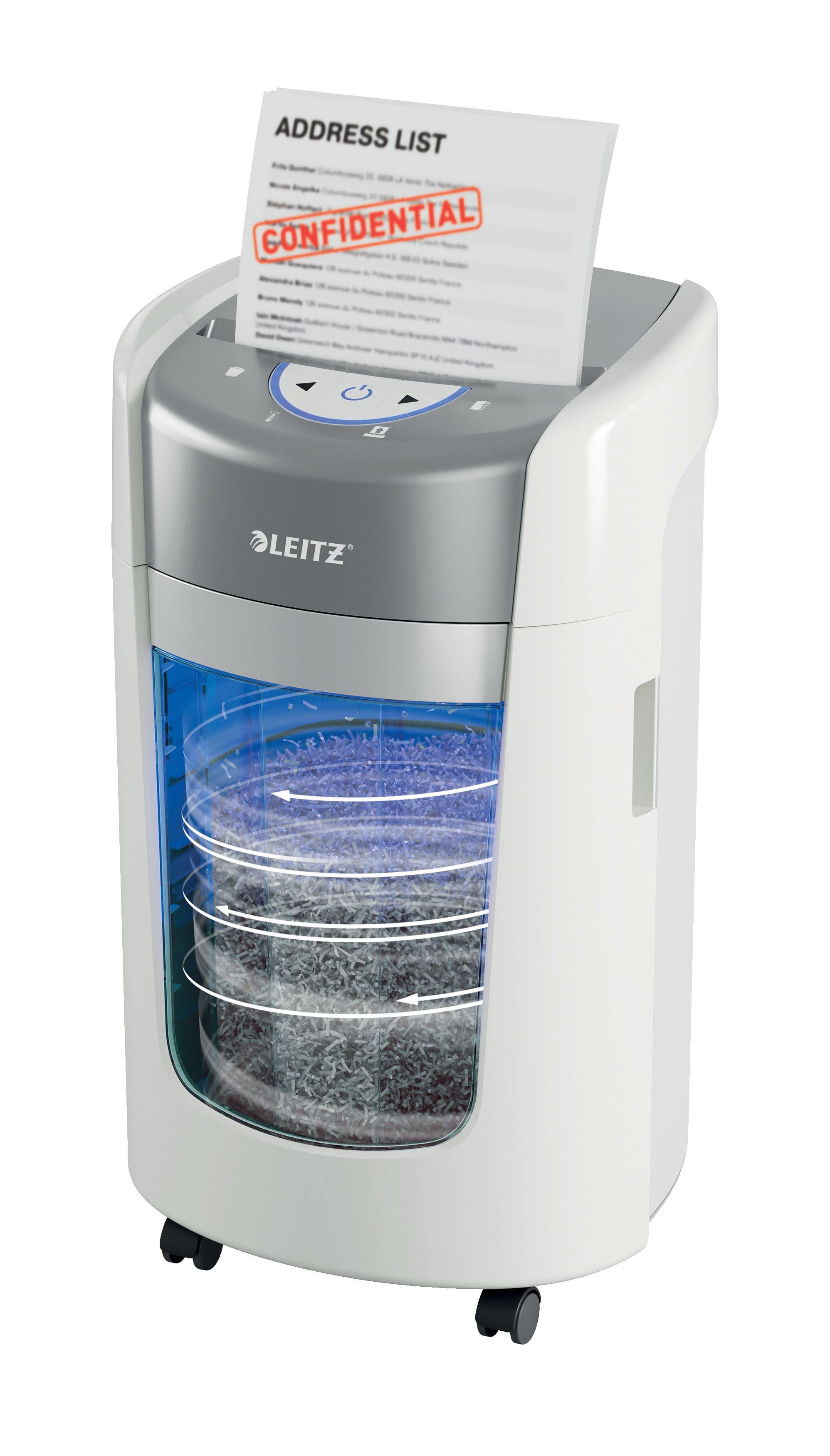 Leitz IQ OptiMax Home Office 225 mikromakulering makualtor P5 15 L - Hvid Makulator 83580000