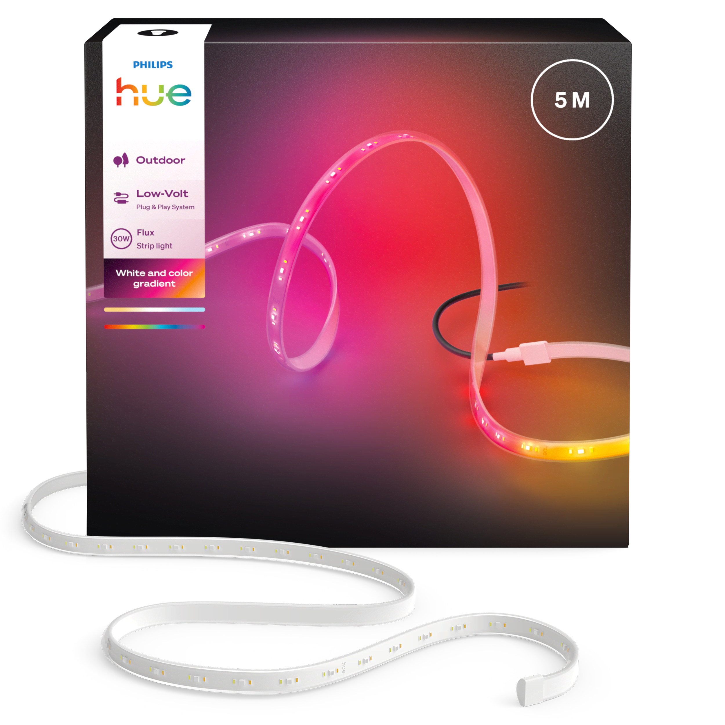 Philips Hue Flux udendørs LED strip 5m Smart Home 929004610902