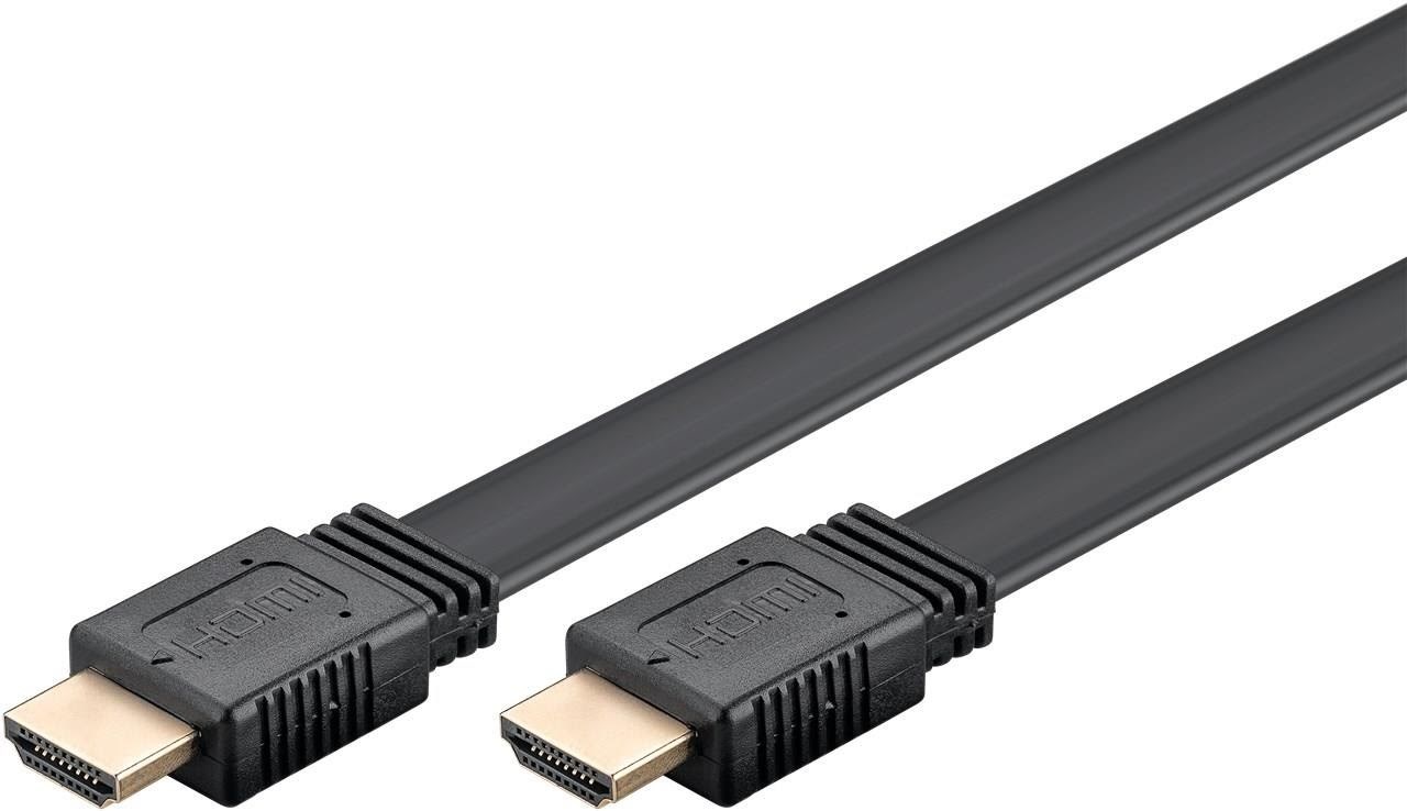 Pro HDMI 2.1 Flat - 1m - Sort Skærmkabel HDMI2.1Flat-1m-Black