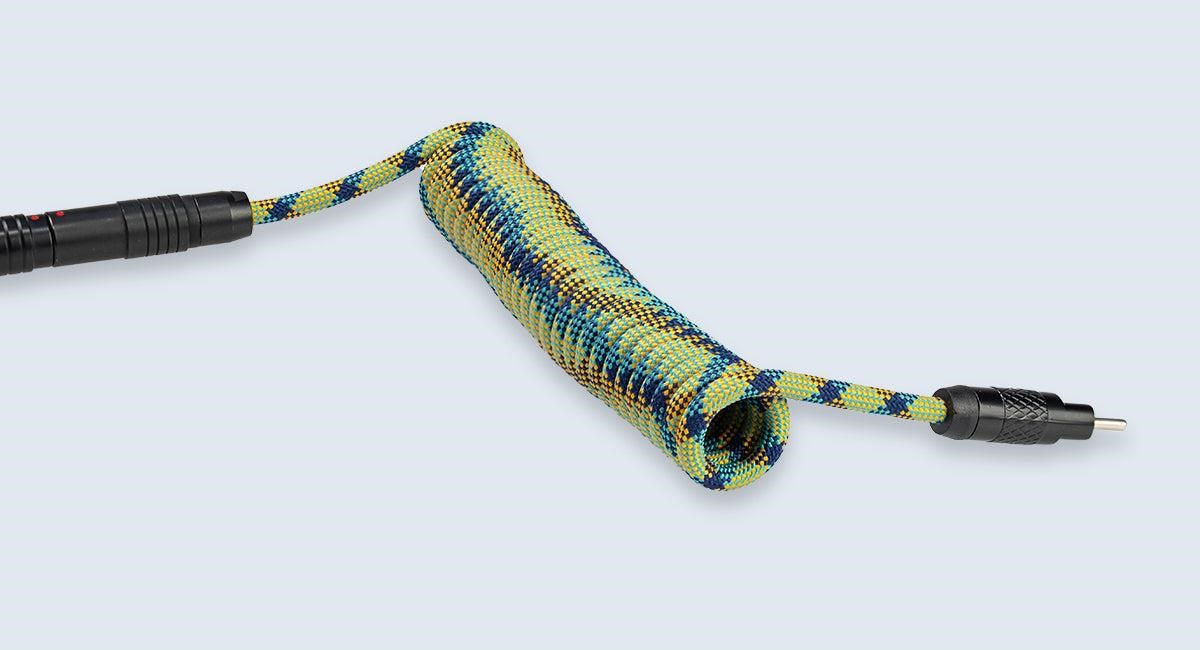 Wooting Premium Cable Set - Lekker - Opgraderings tilbehør - Grøn Tastatur CB3-CTC-PHG-LKR1
