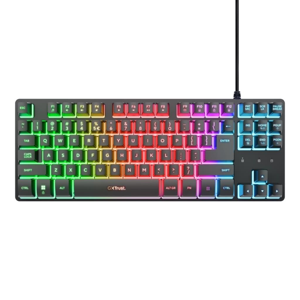 Trust GXT833 Thado TKL - Nordisk - Sort Tastatur 25893