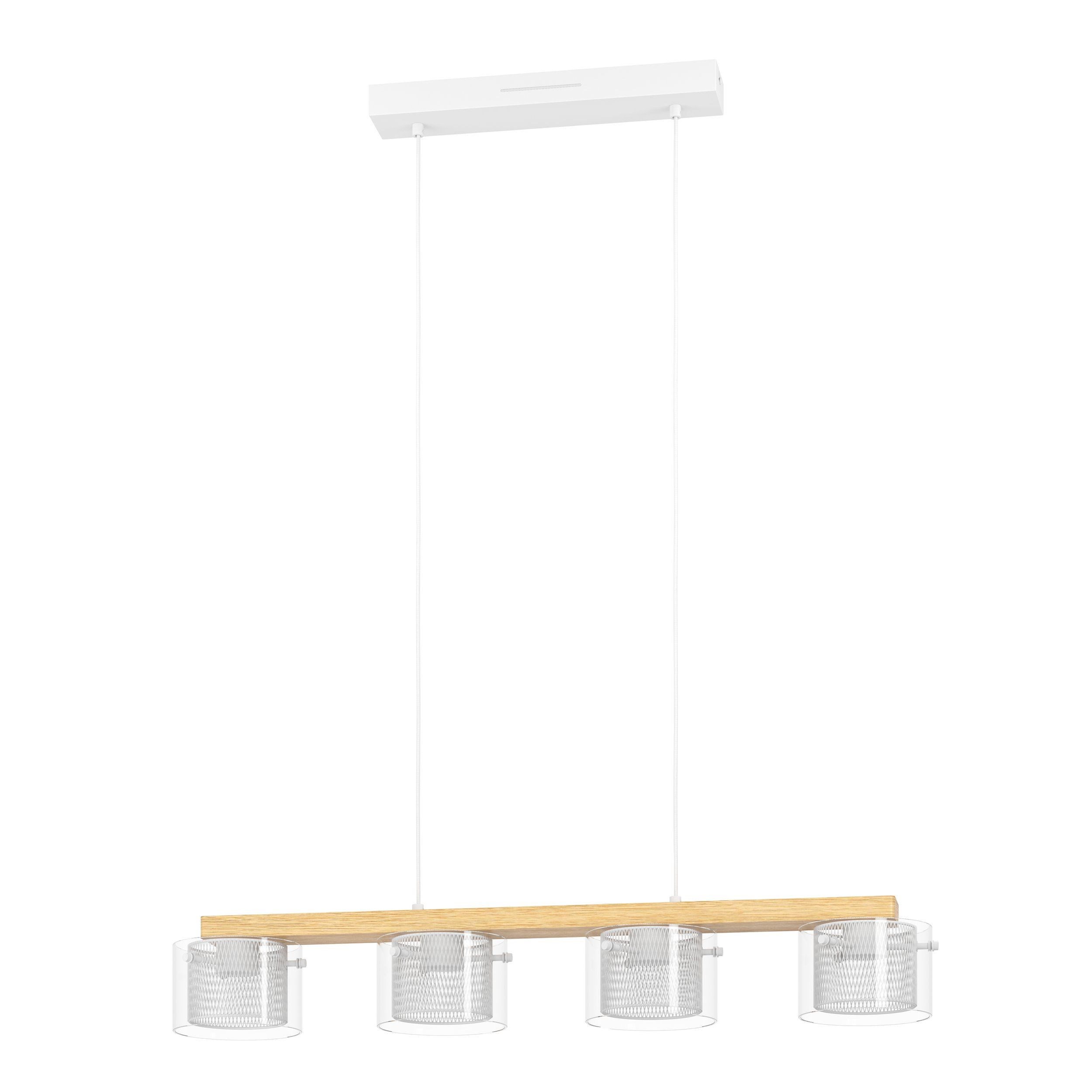 EGLO CONNECT.Z PORTICO SMART langbordspendel klar/natur fsc M/FARVER(RGB) OG TUNABLE WHITE