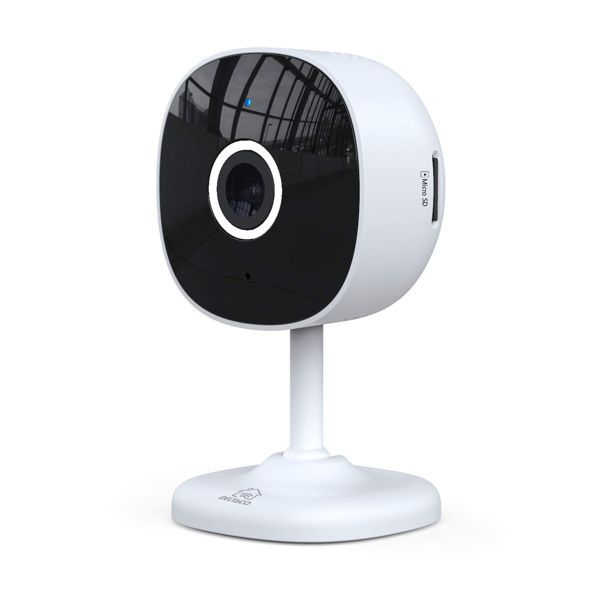Deltaco SMART H WiFi cam motion detect 2-way Audio 3MP IR night vision ONVIF Netværkskamera SH-IPC15