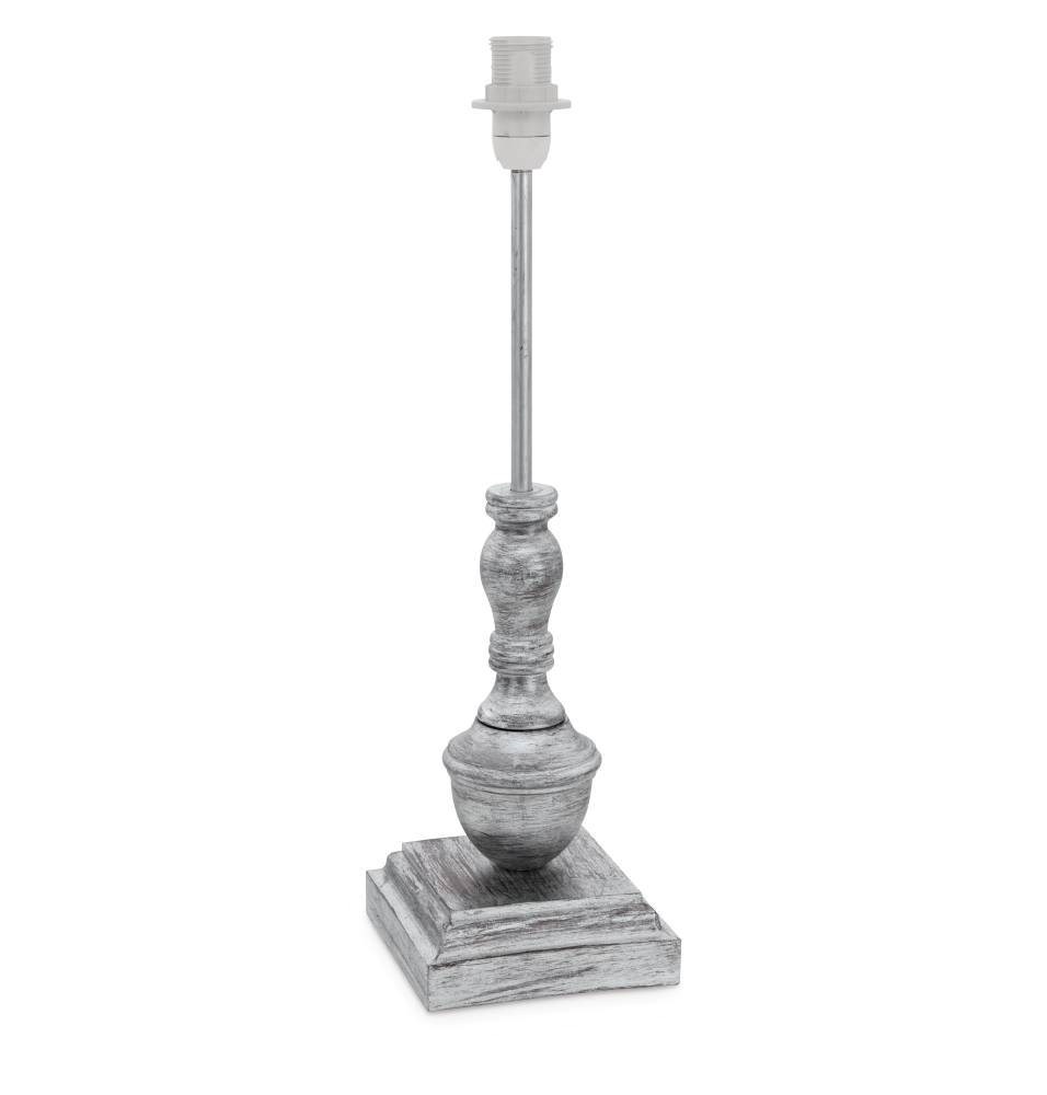EGLO VINTAGE BORD ANTIKSILVER U/SKÆRM Lampe 49299