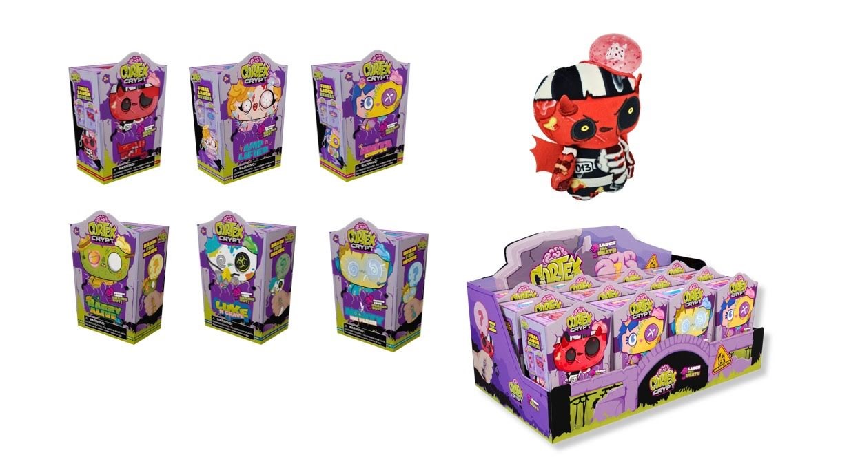 Cortex Crypt Keychain Plush 12cm - assorted Bamser 400020