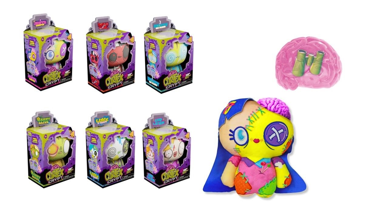 Cortex Crypt Plush 20cm - assorted Bamser 400030